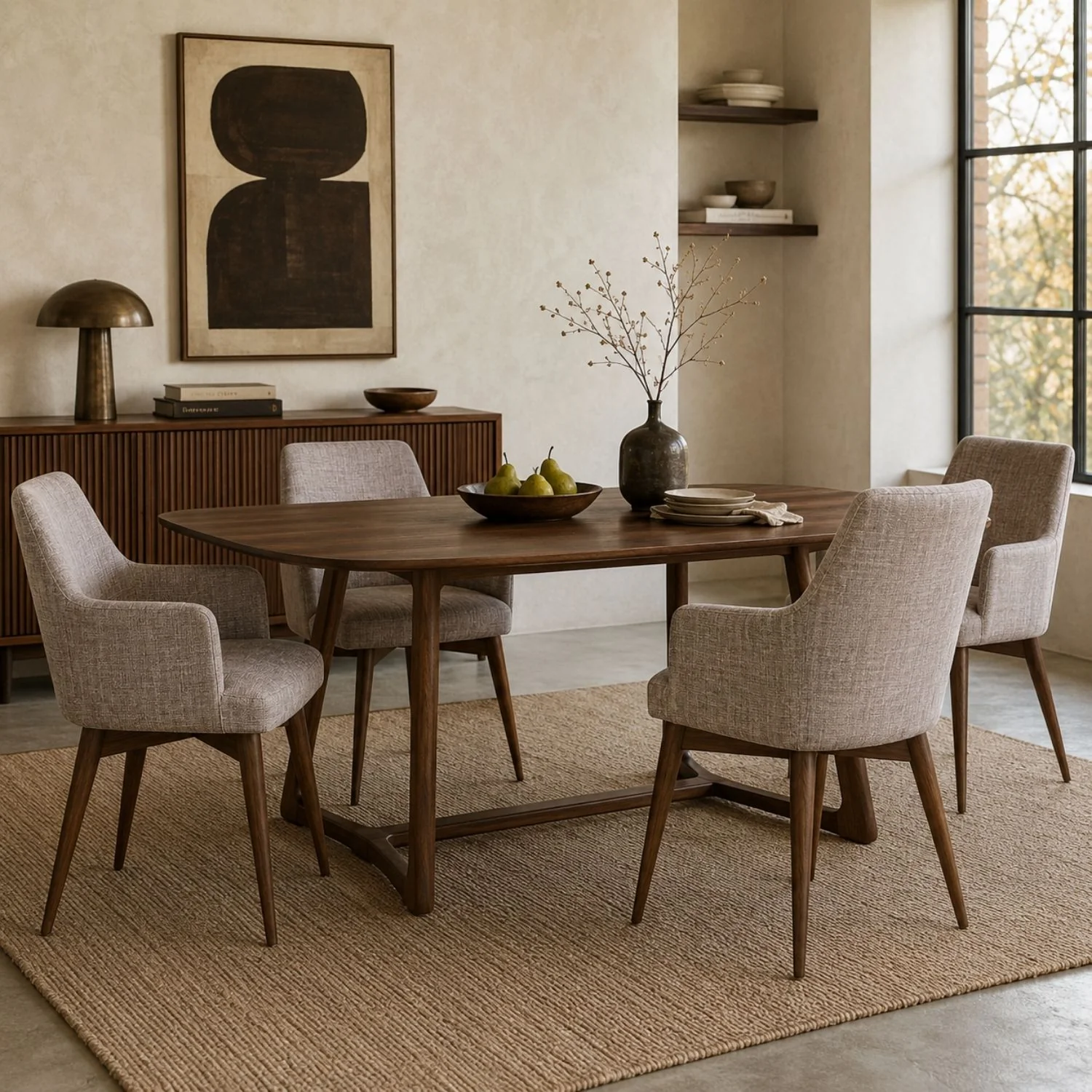Breslin Arm Dining Chair - Image 2