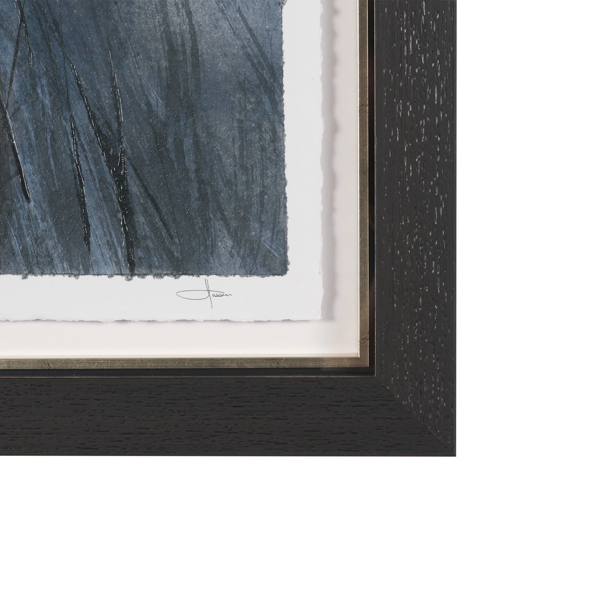 Brook and Willows Textured Framed Artwork - Image 11