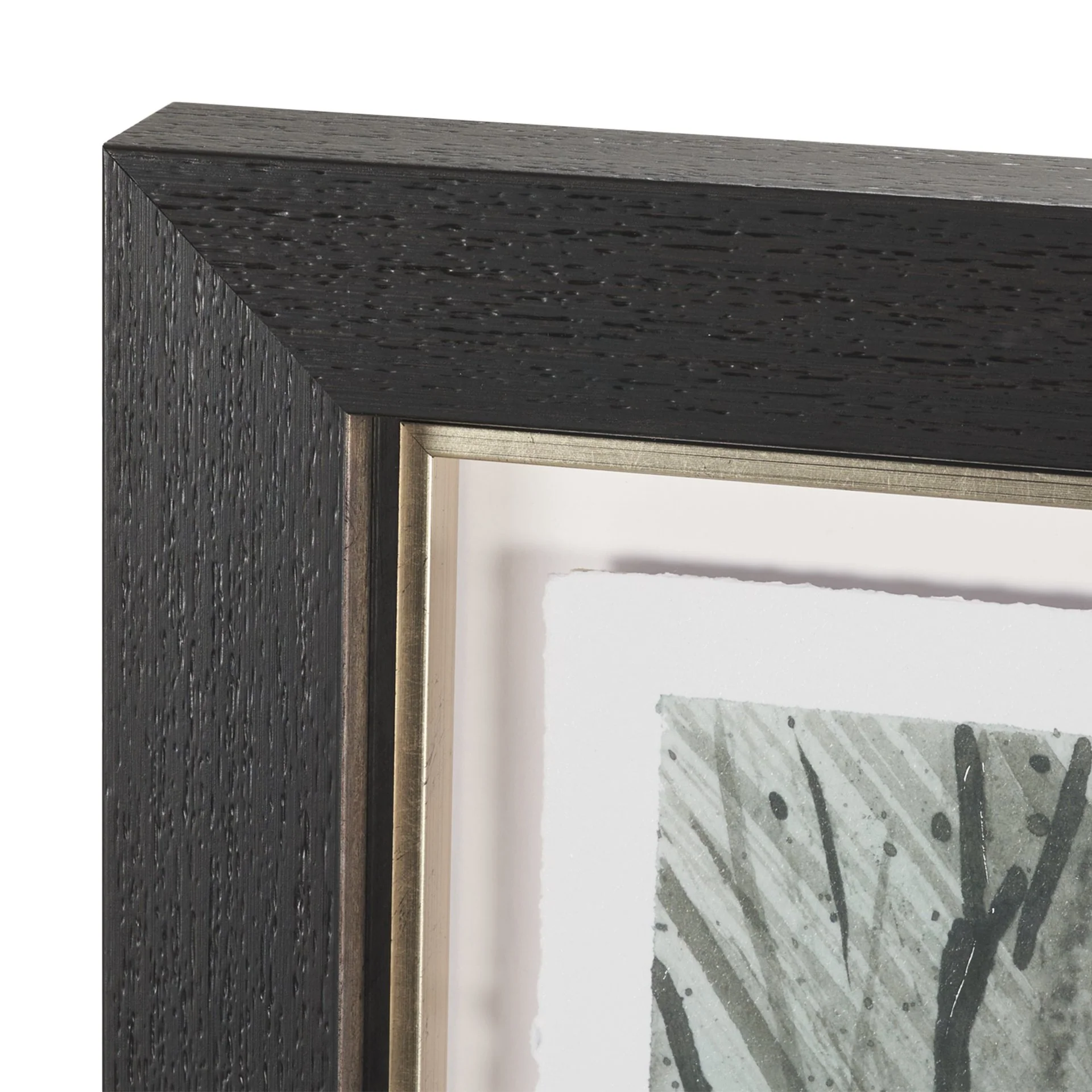 Brook and Willows Textured Framed Artwork - Image 4