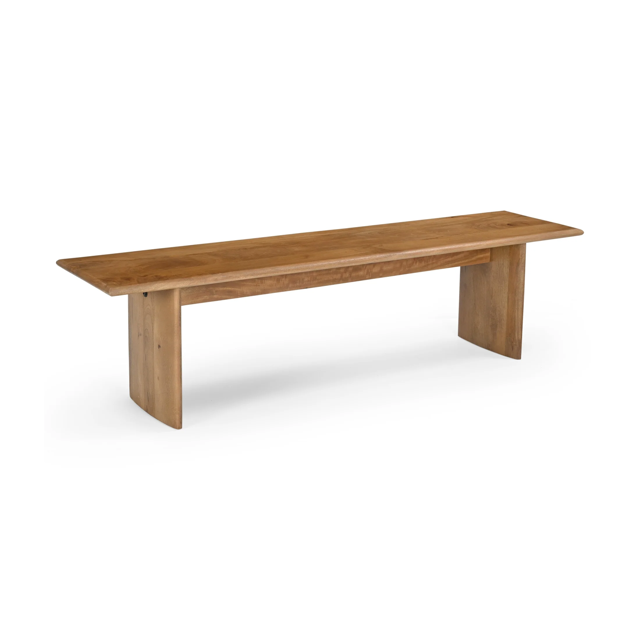 Bruton Mango Wood Dining Bench - Image 3
