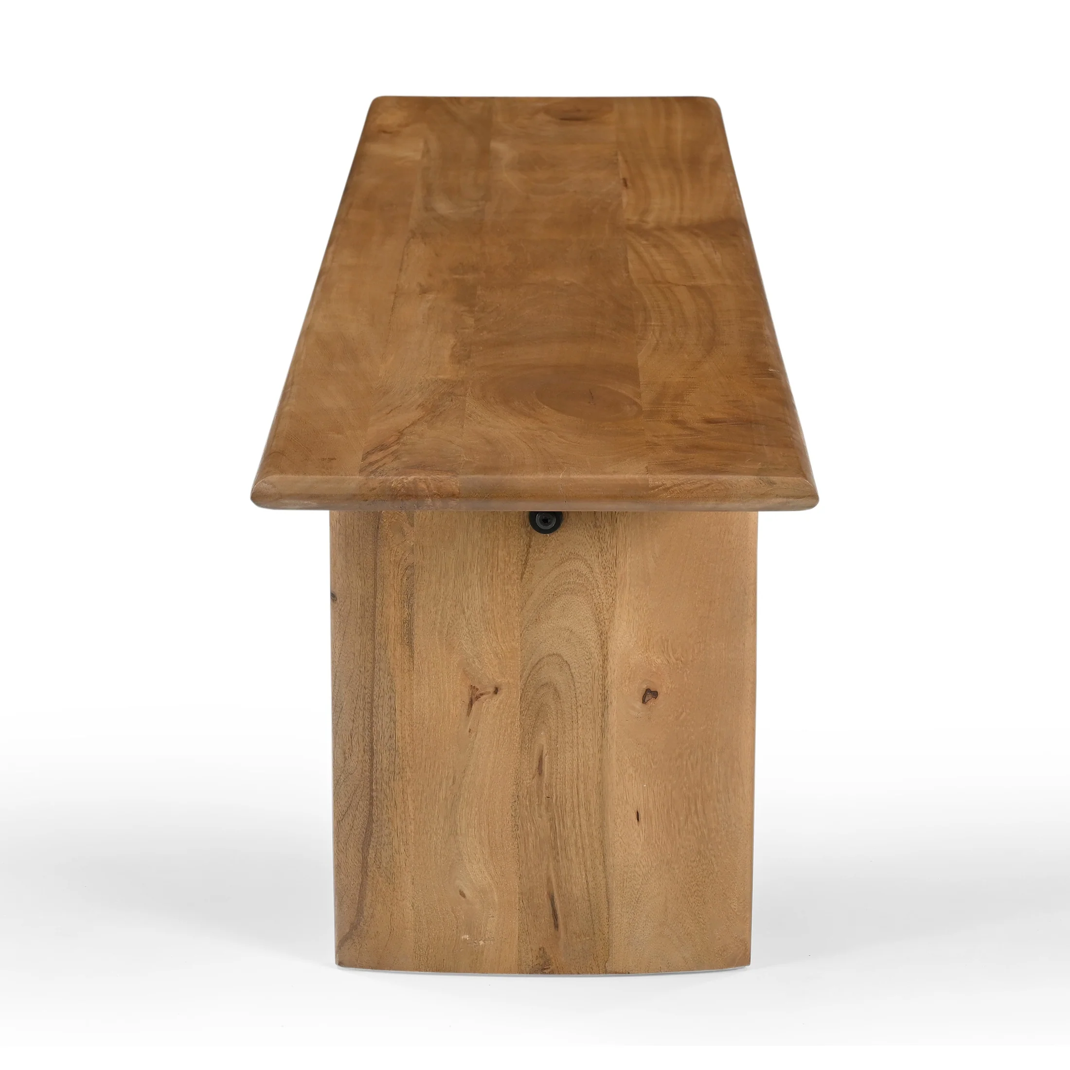 Bruton Mango Wood Dining Bench - Image 4