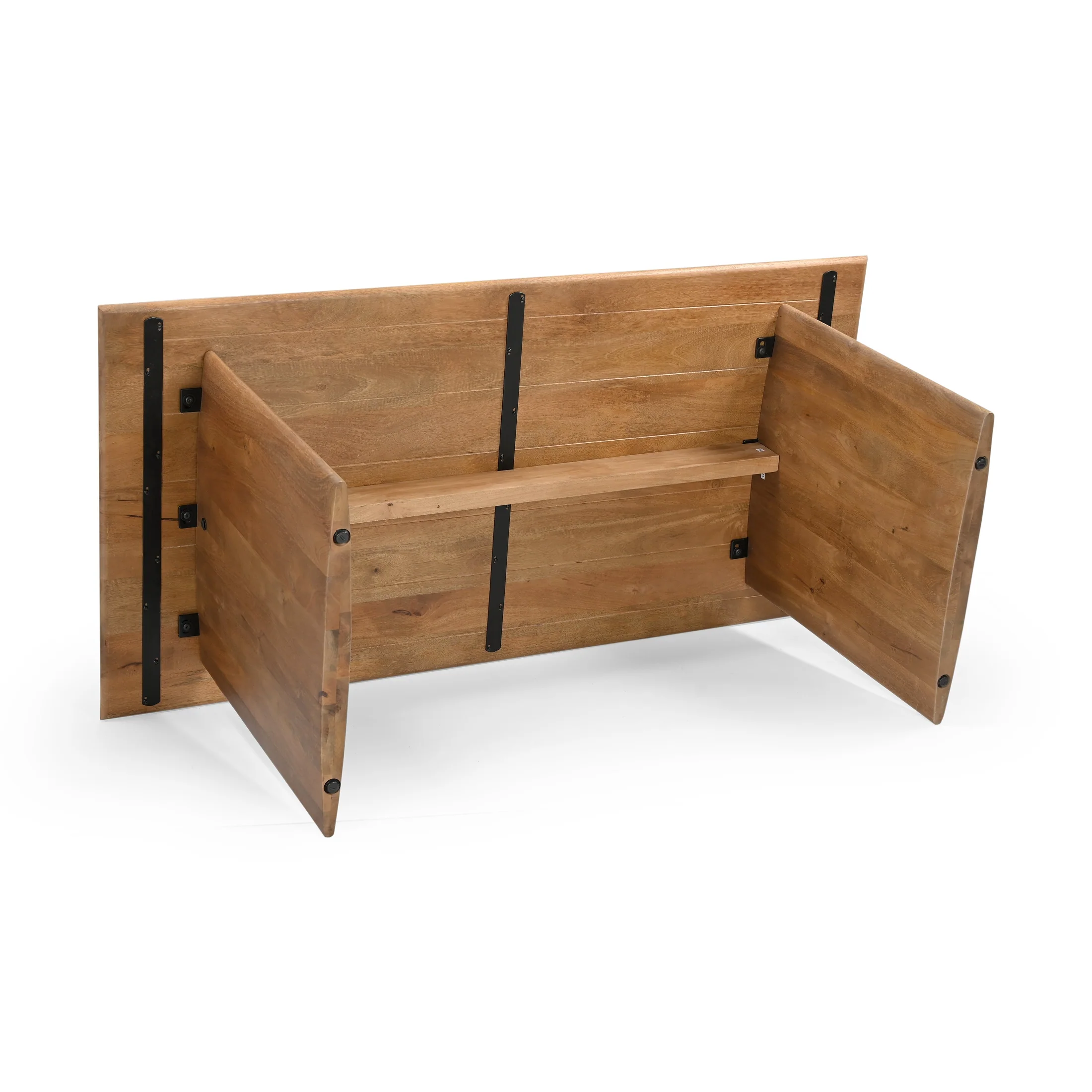 Bruton Mango Wood Dining Table - Image 7