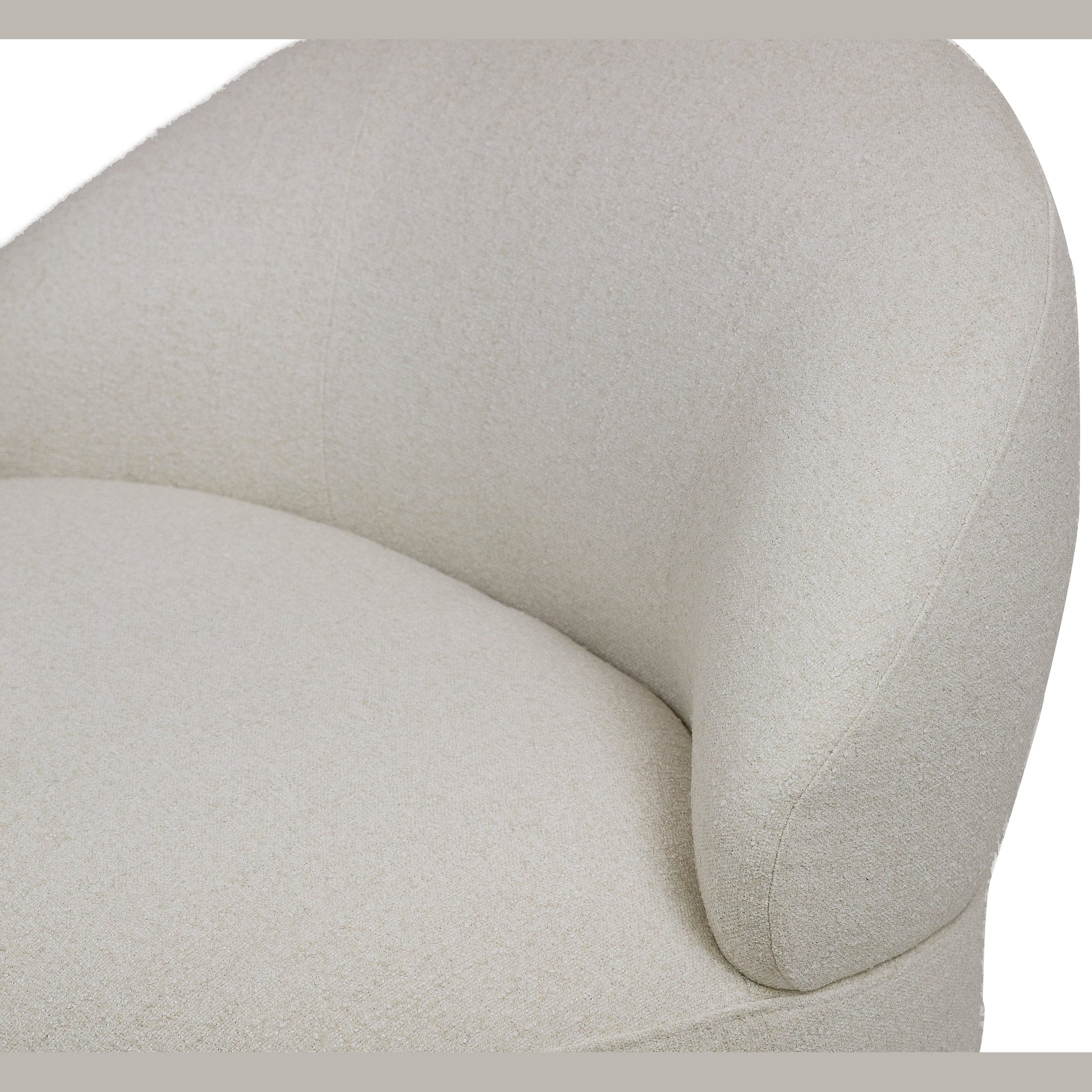 Bula Swivel Accent Chair - Mellow Ivory - Image 12