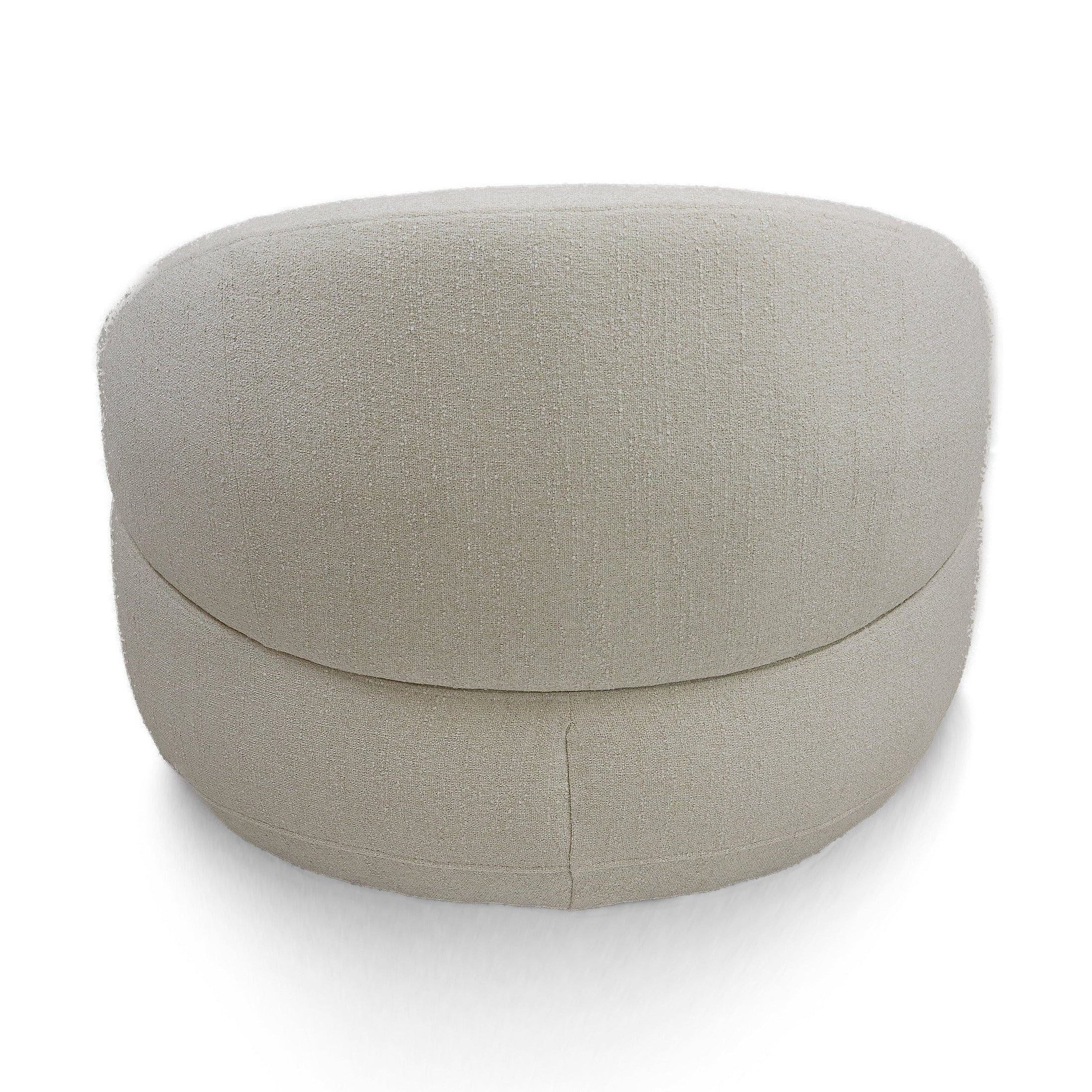 Bula Swivel Accent Chair - Mellow Ivory - Image 4
