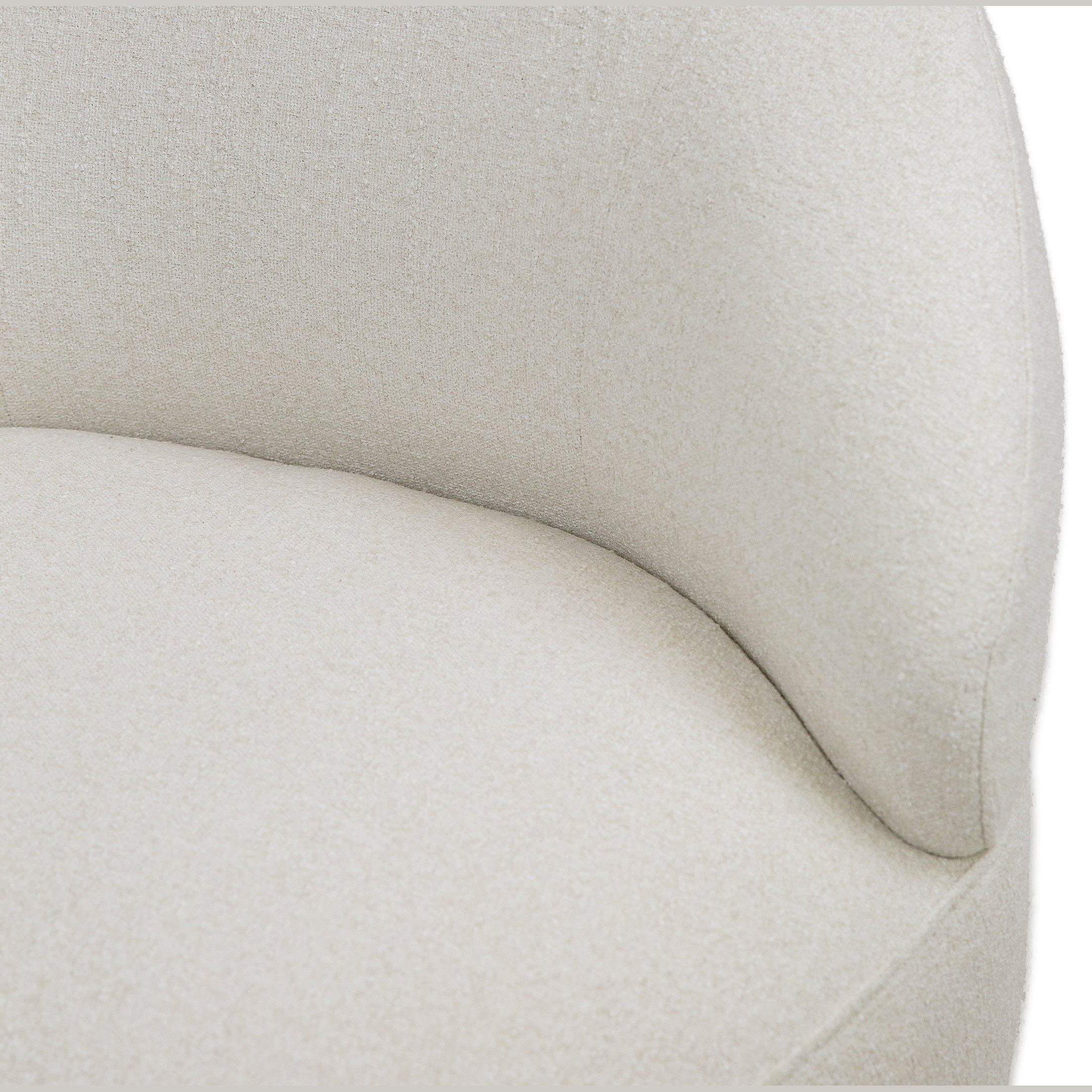 Bula Swivel Accent Chair - Mellow Ivory - Image 7