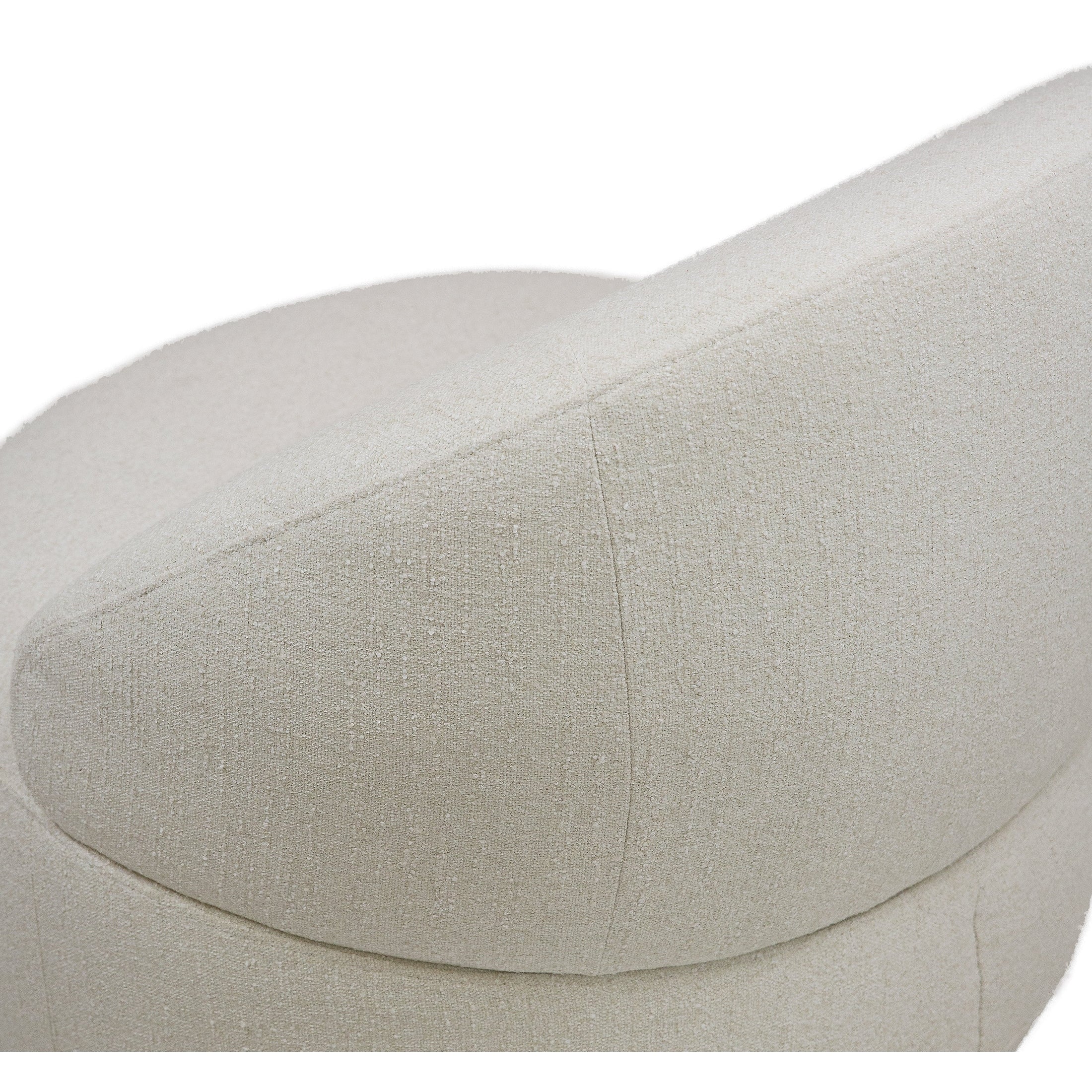 Bula Swivel Accent Chair - Mellow Ivory - Image 9