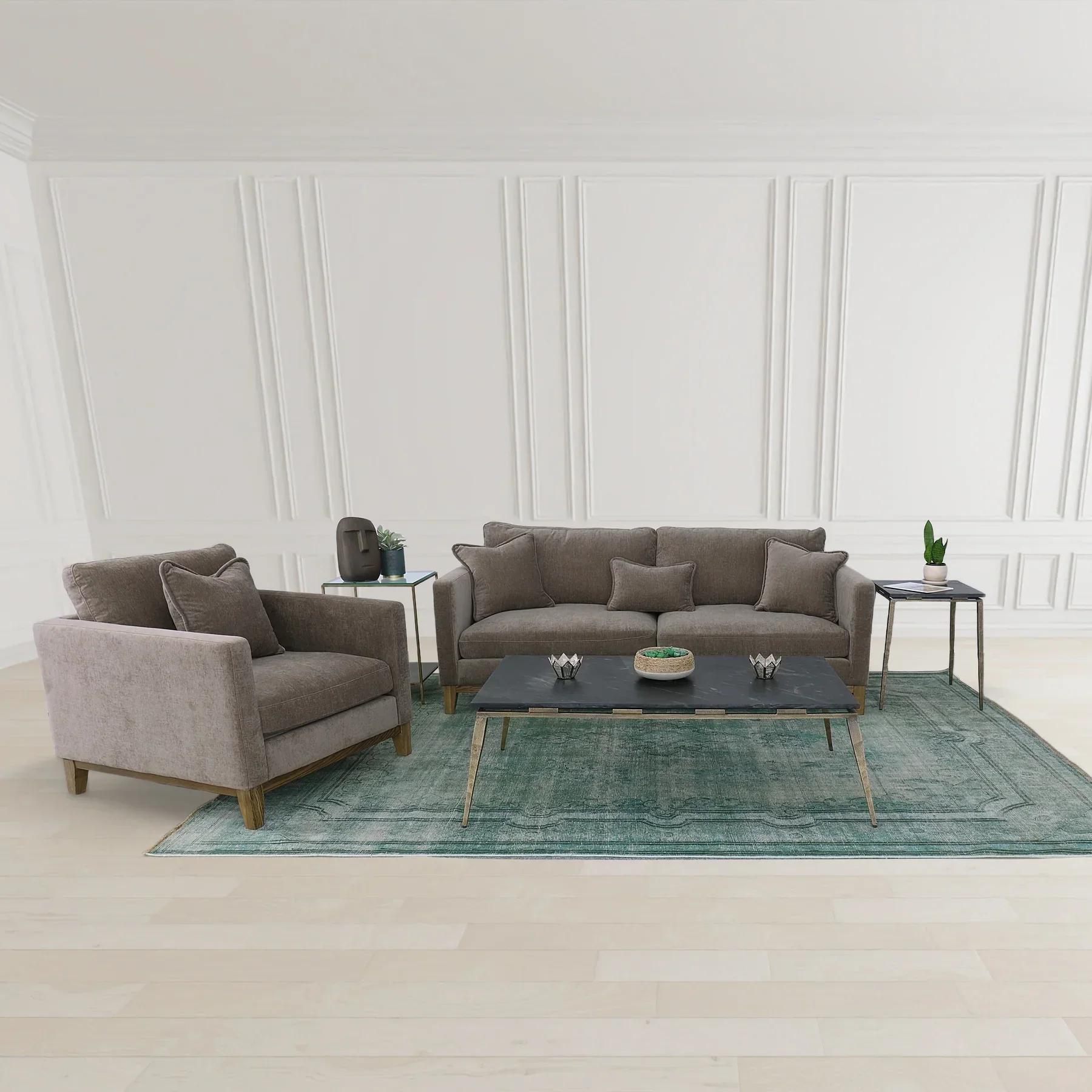 Burbank Sofa - Pecan Brown - Image 11