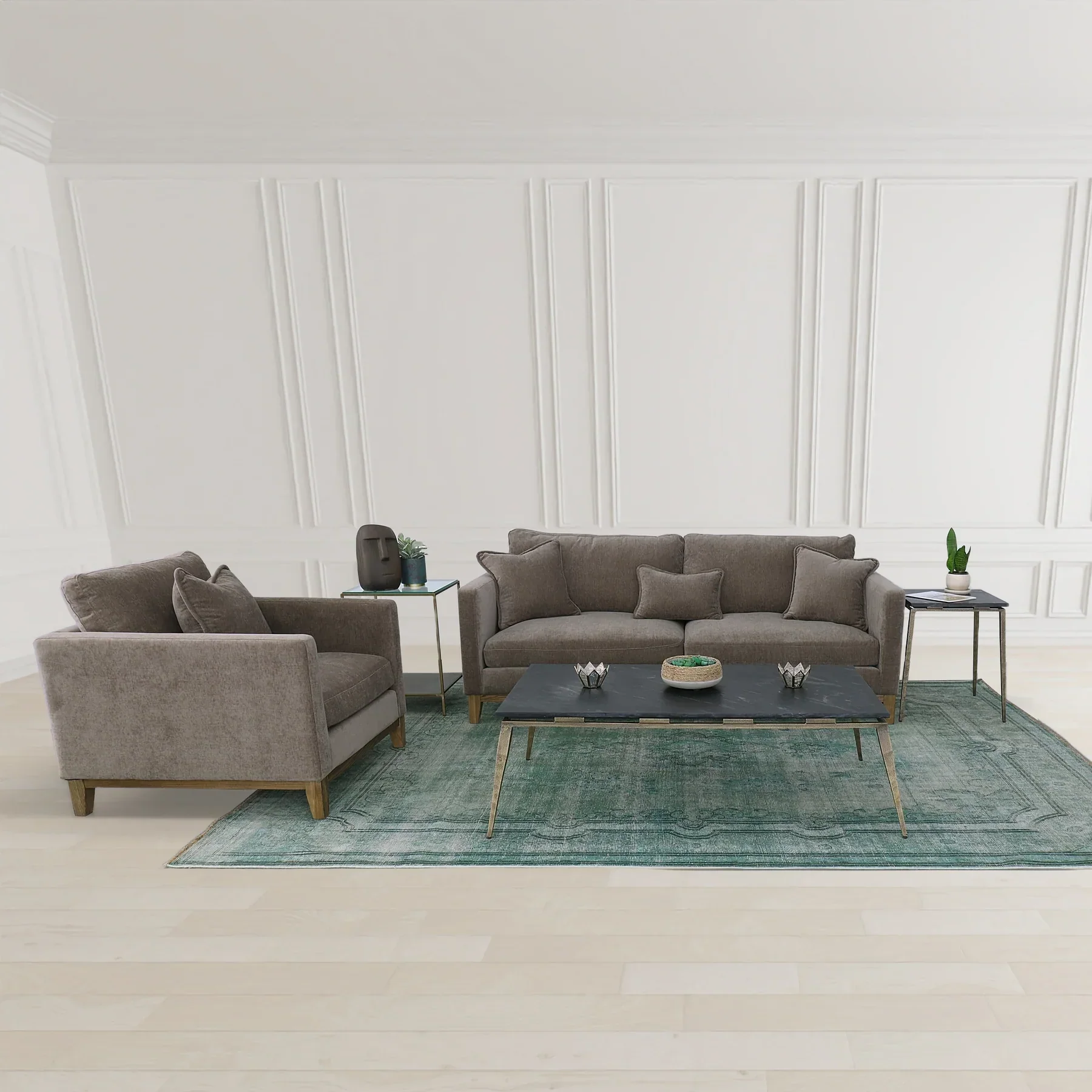 Burbank Sofa - Pecan Brown - Image 4
