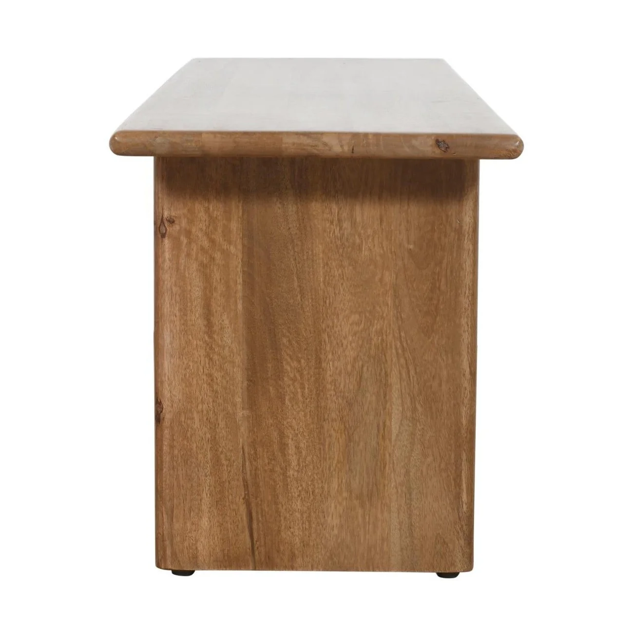 Burke Solid Wood Slab Bench - Image 3