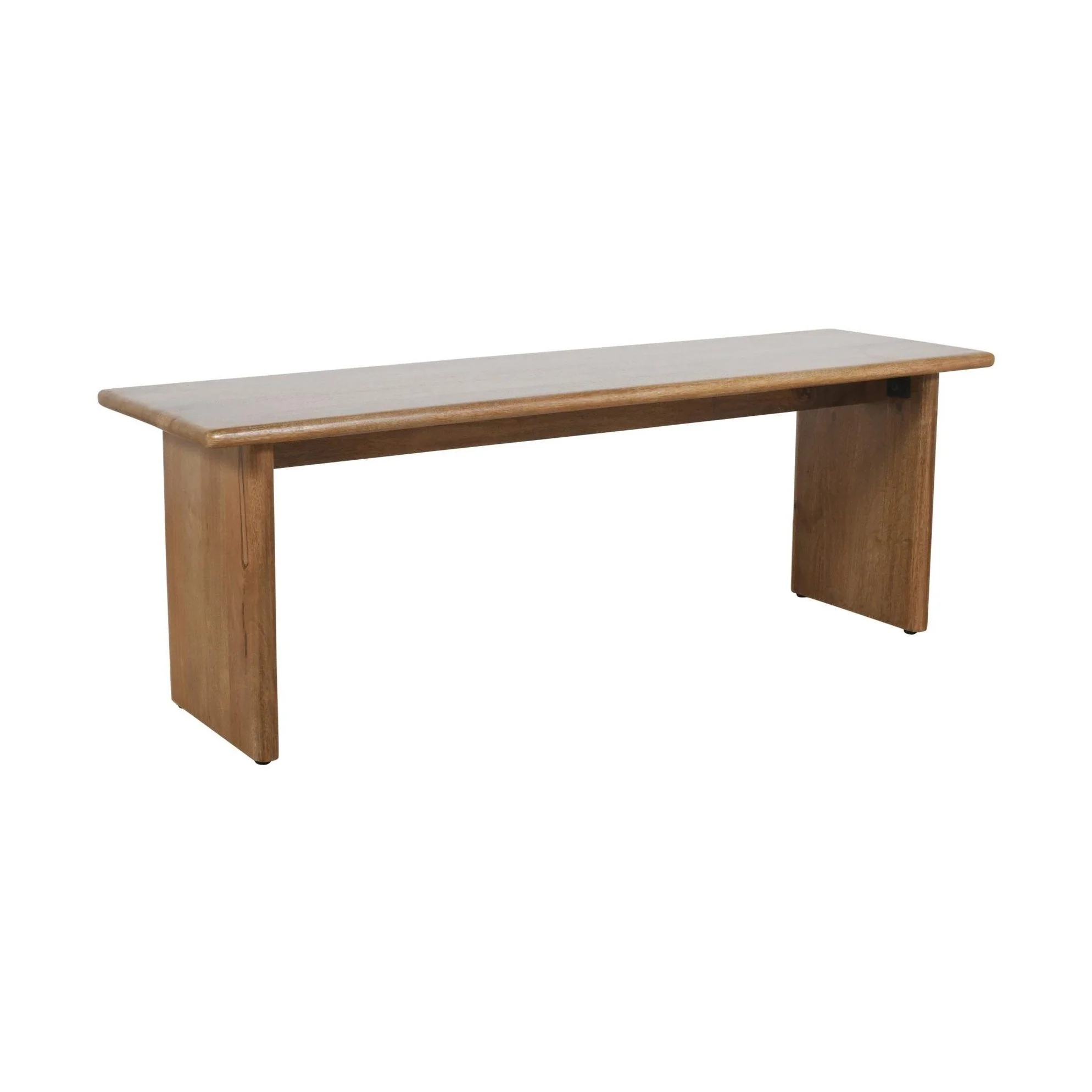 Burke Solid Wood Slab Bench - Image 7