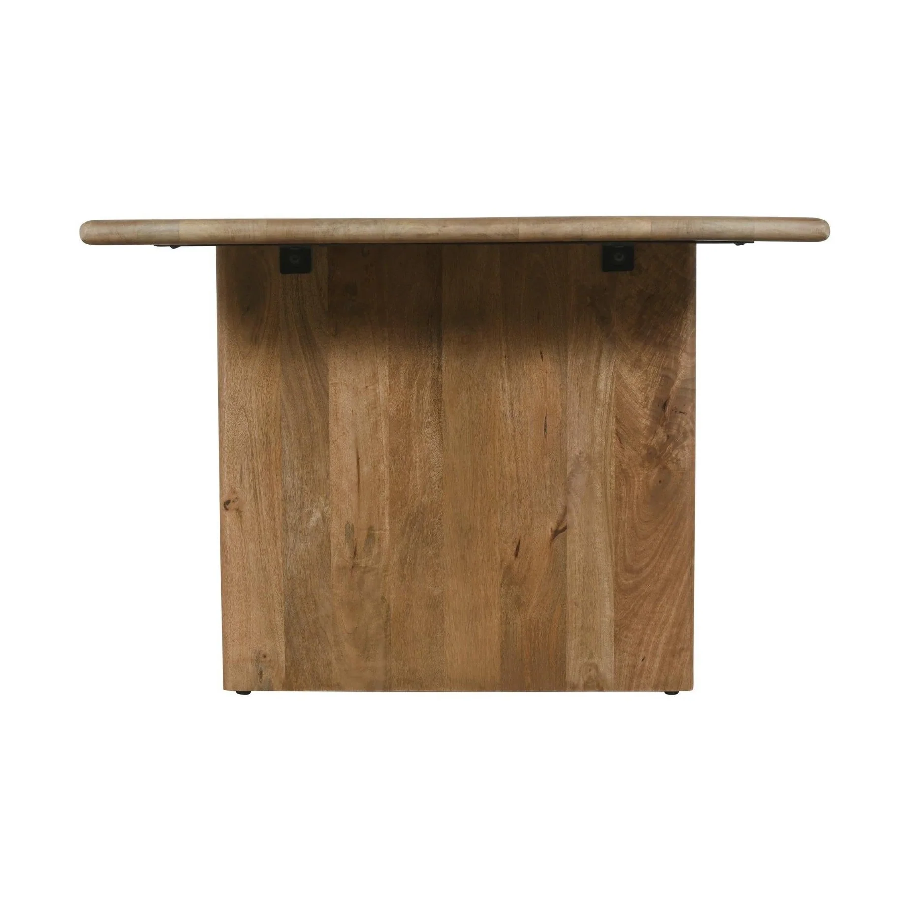 Burke Solid Wood Slab Dining Table - Image 7