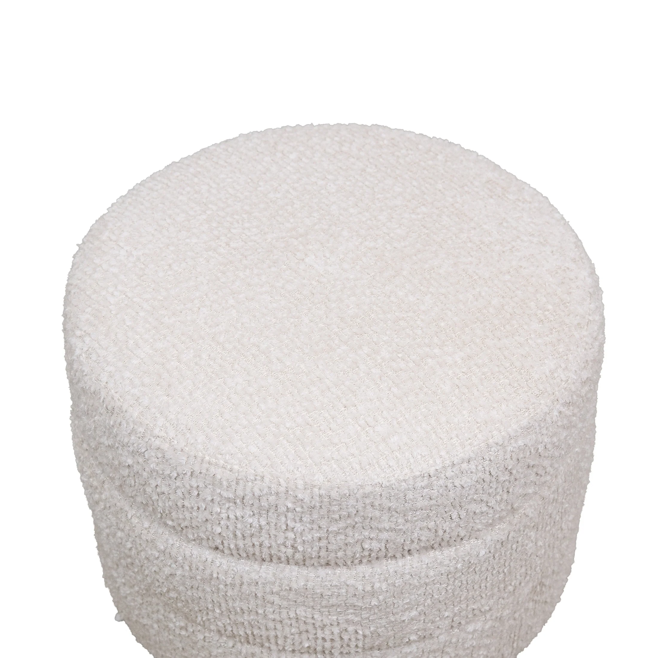 Cadence Small Ottoman - Boucle - Image 5