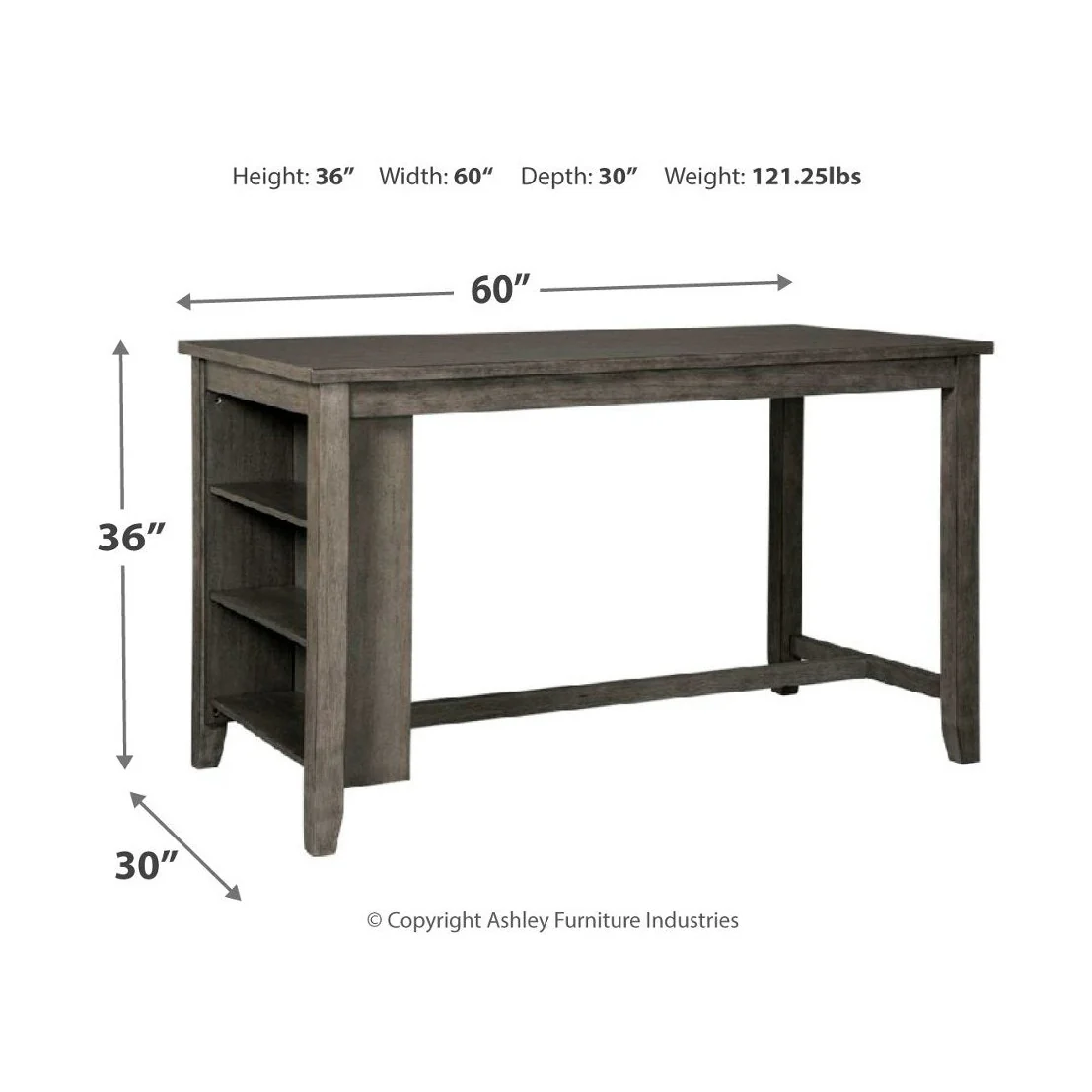 Caitbrook Counter Height Dining Table - Image 3