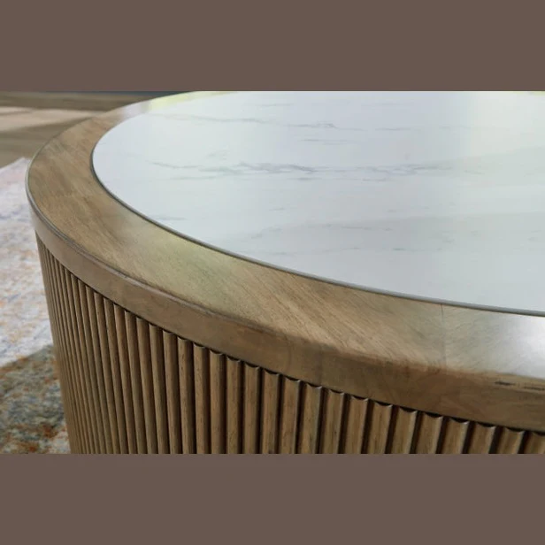 Camdill Round Cocktail Table - Image 5