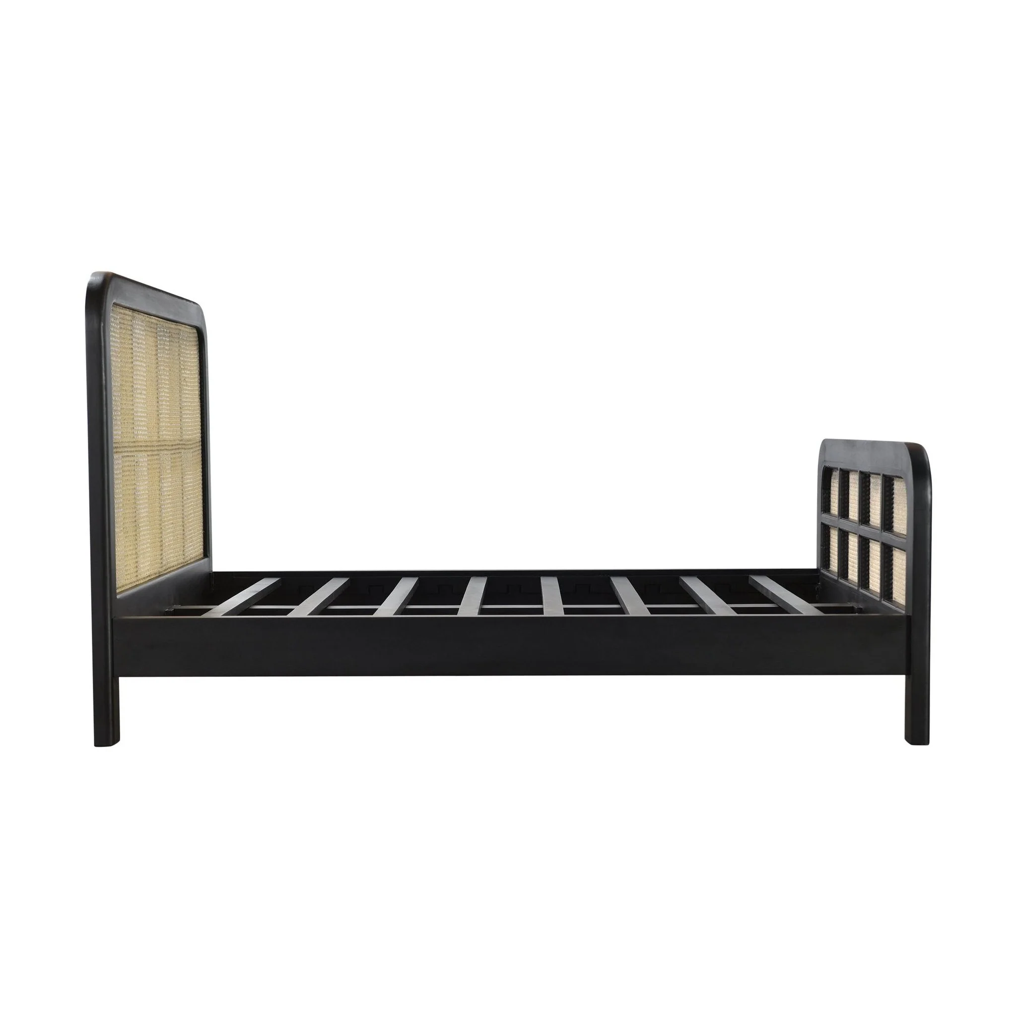 Cane Oval Queen Bed - Image 2