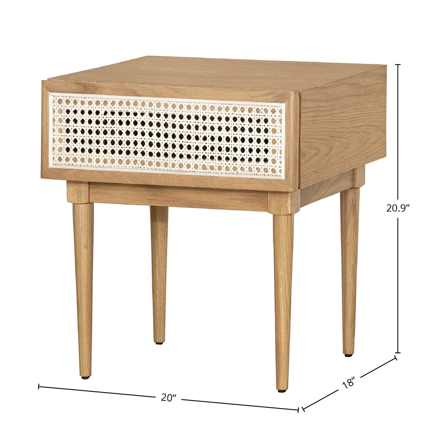 Cane Side Table - Image 3