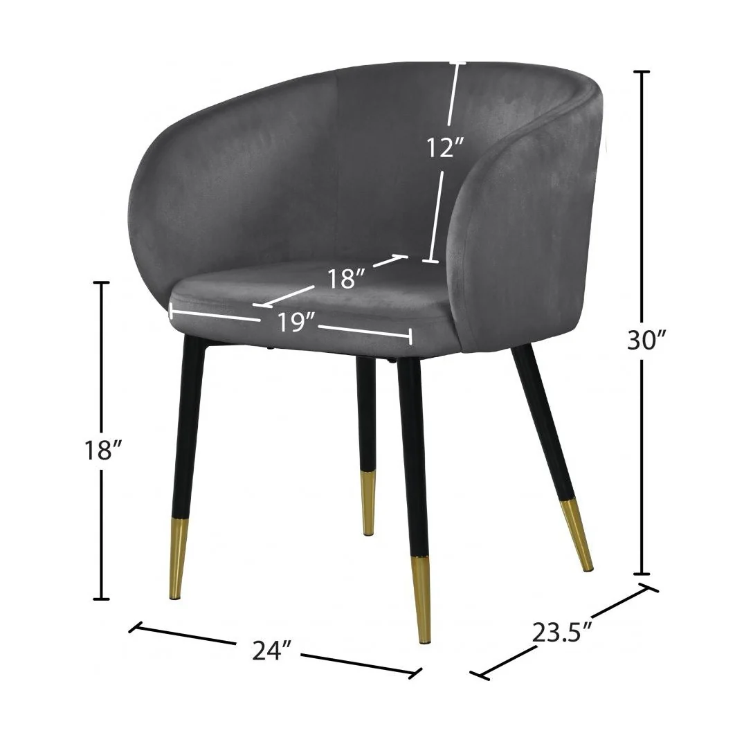 Cardinal Velvet Dining Chair - Image 13