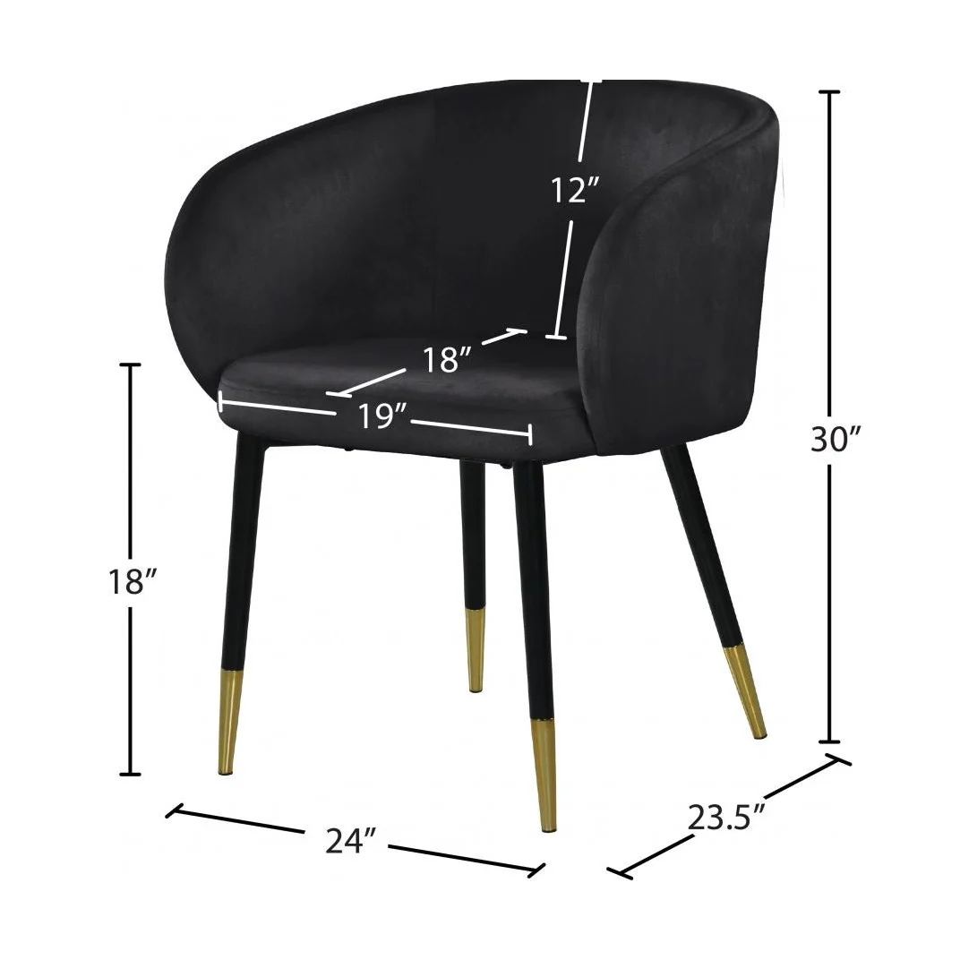 Cardinal Velvet Dining Chair - Image 27