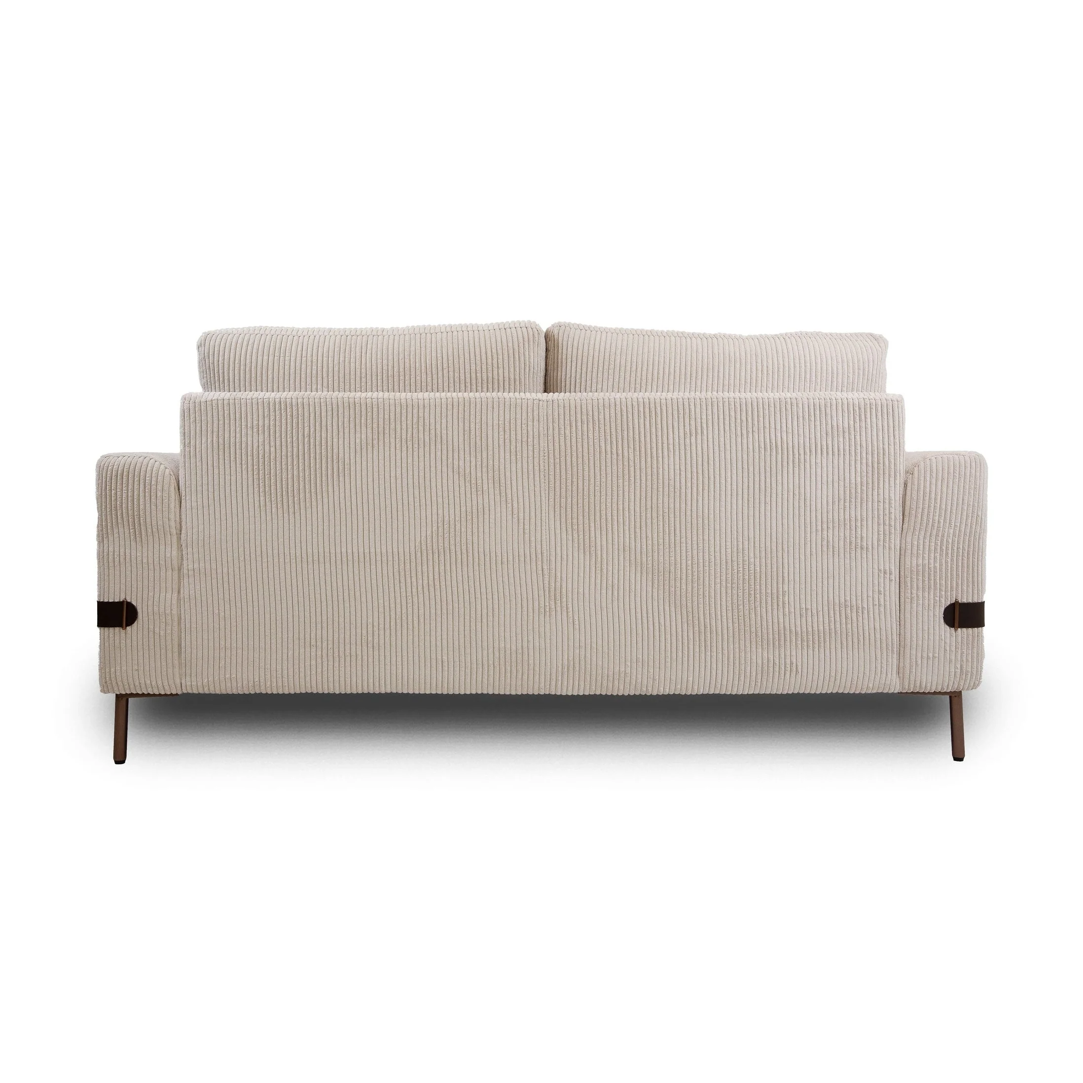 Chadwick Fabric Loveseat - Ivory - Image 12