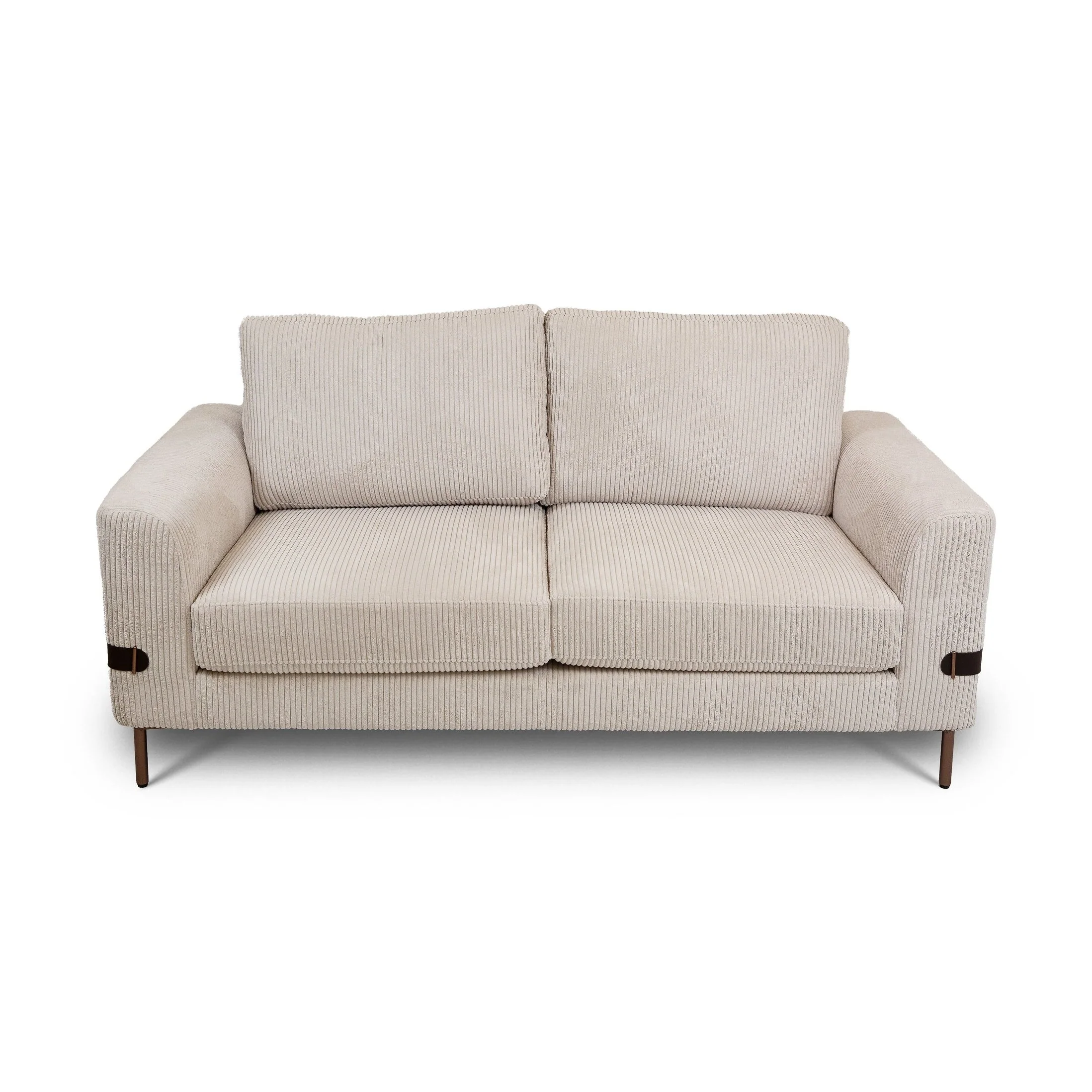 Chadwick Fabric Loveseat - Ivory - Image 3
