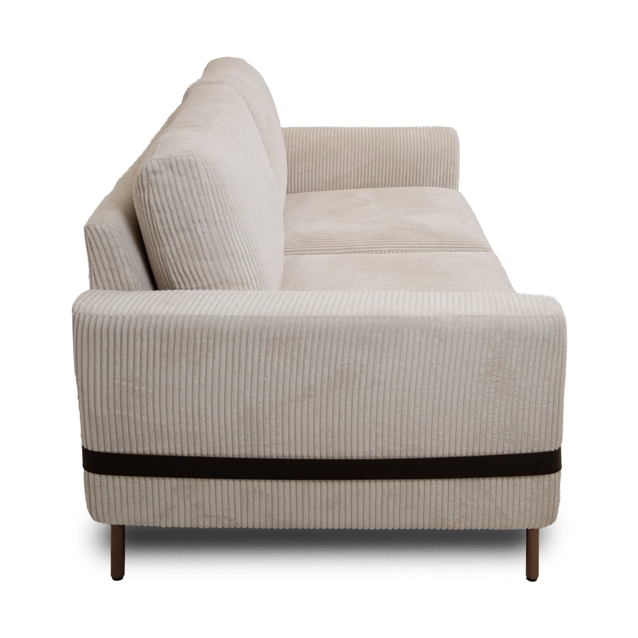 Chadwick Fabric Loveseat - Ivory - Image 5