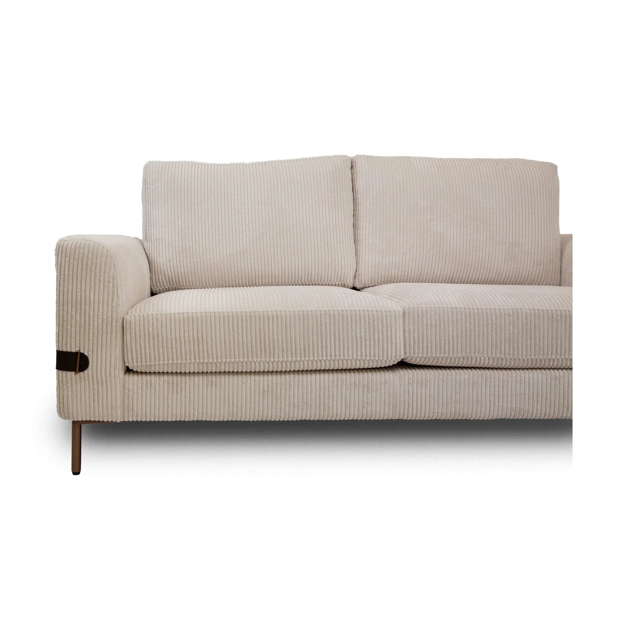 Chadwick Fabric Loveseat - Ivory - Image 7