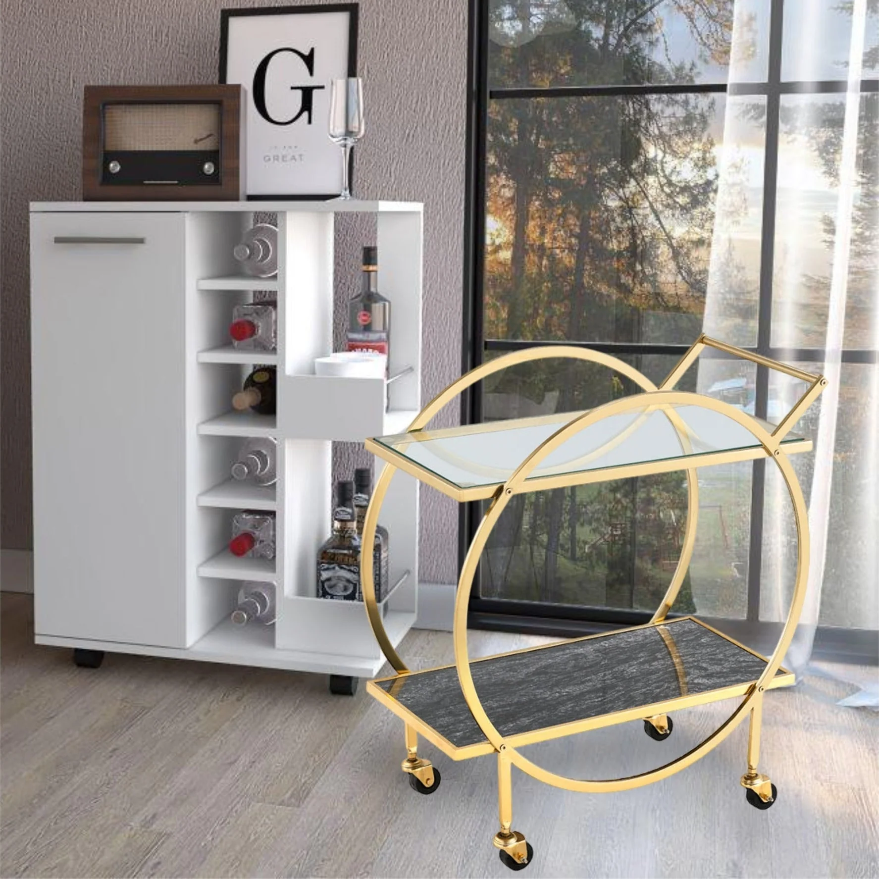 CIARA Bar Cart - Image 8