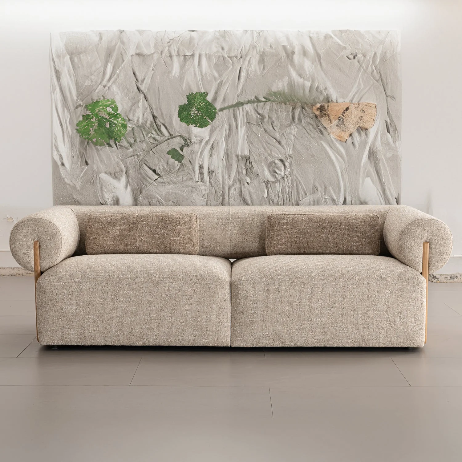 Cillian 3 Seater Fabric Sofa - Image 10