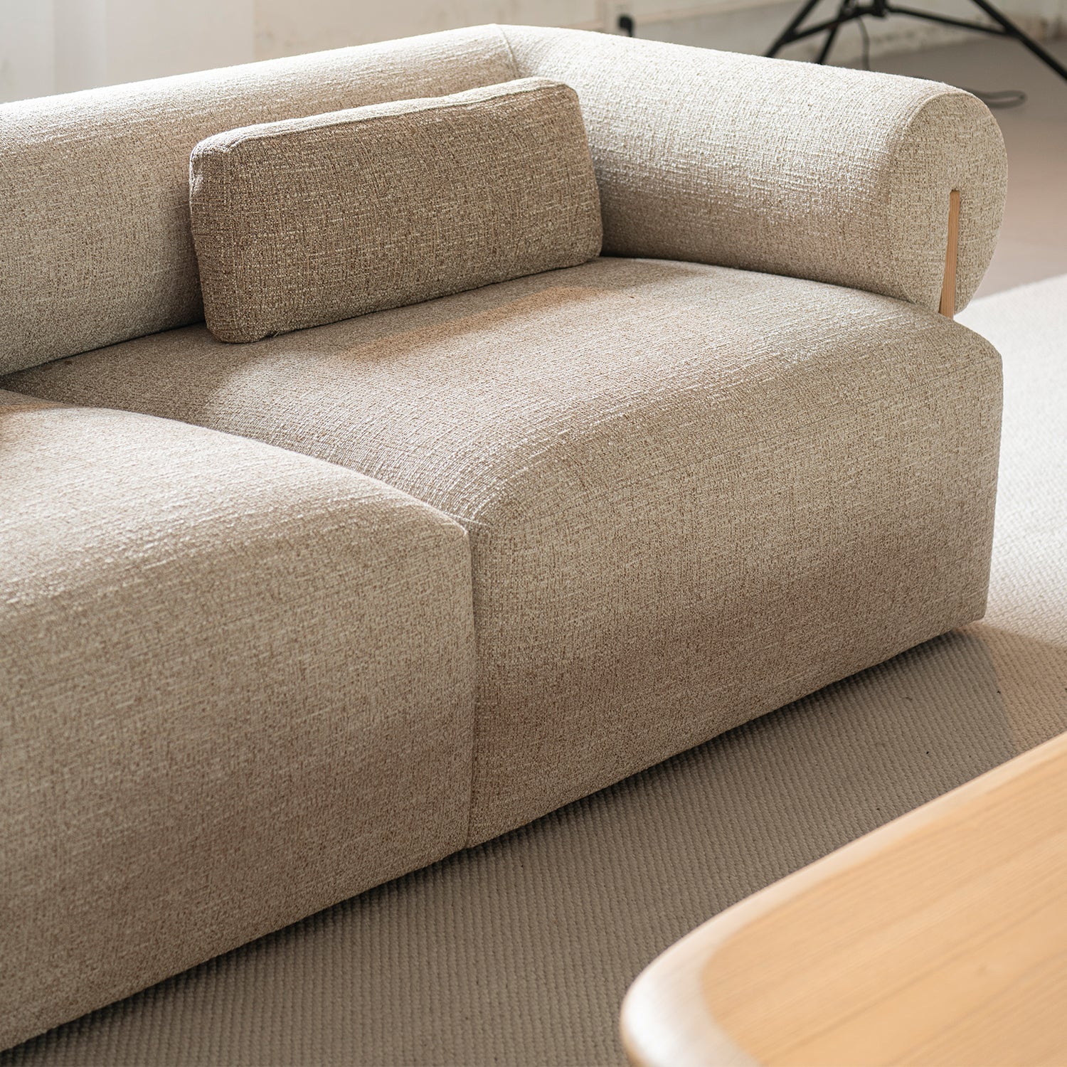 Cillian 3 Seater Fabric Sofa - Image 7