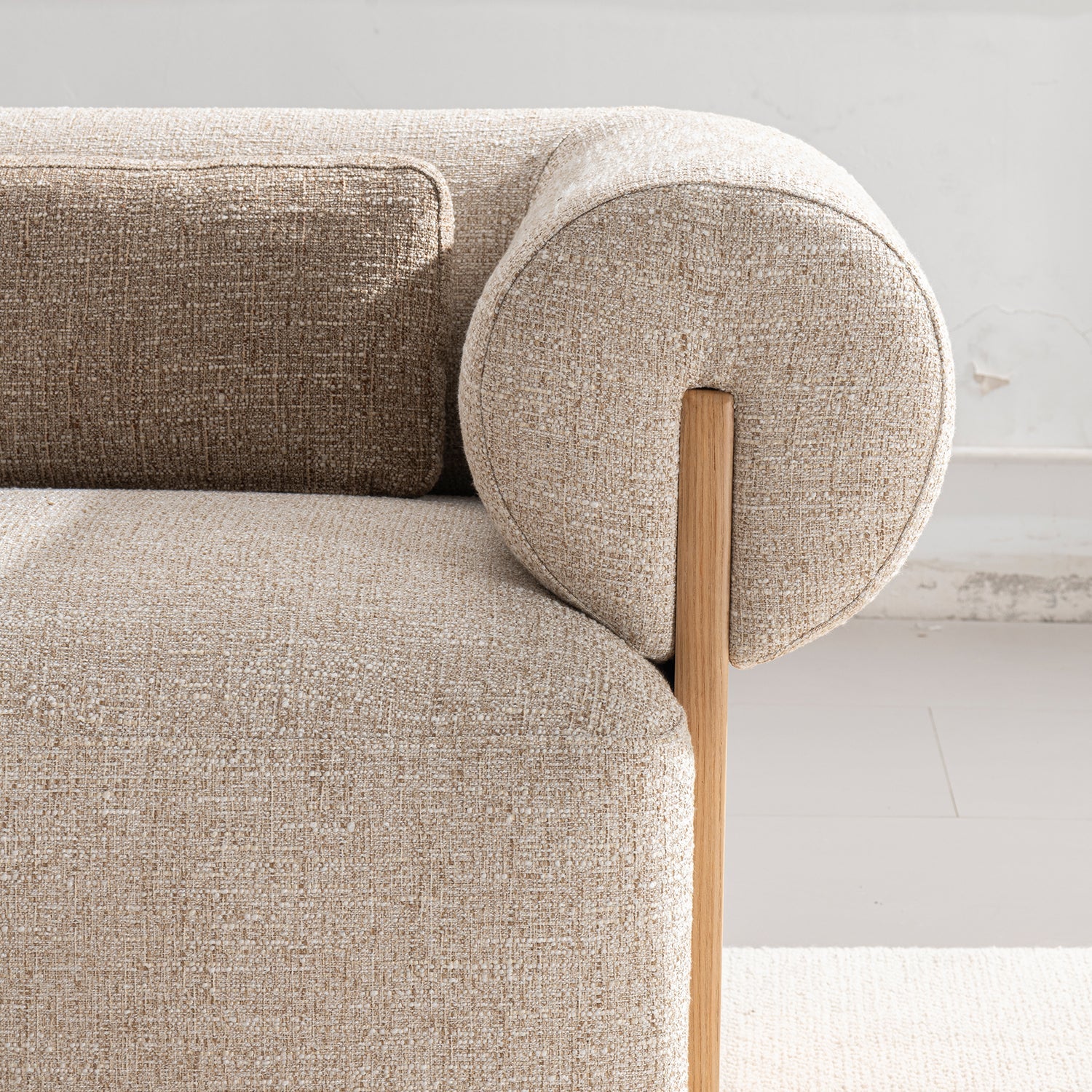 Cillian 3 Seater Fabric Sofa - Image 9