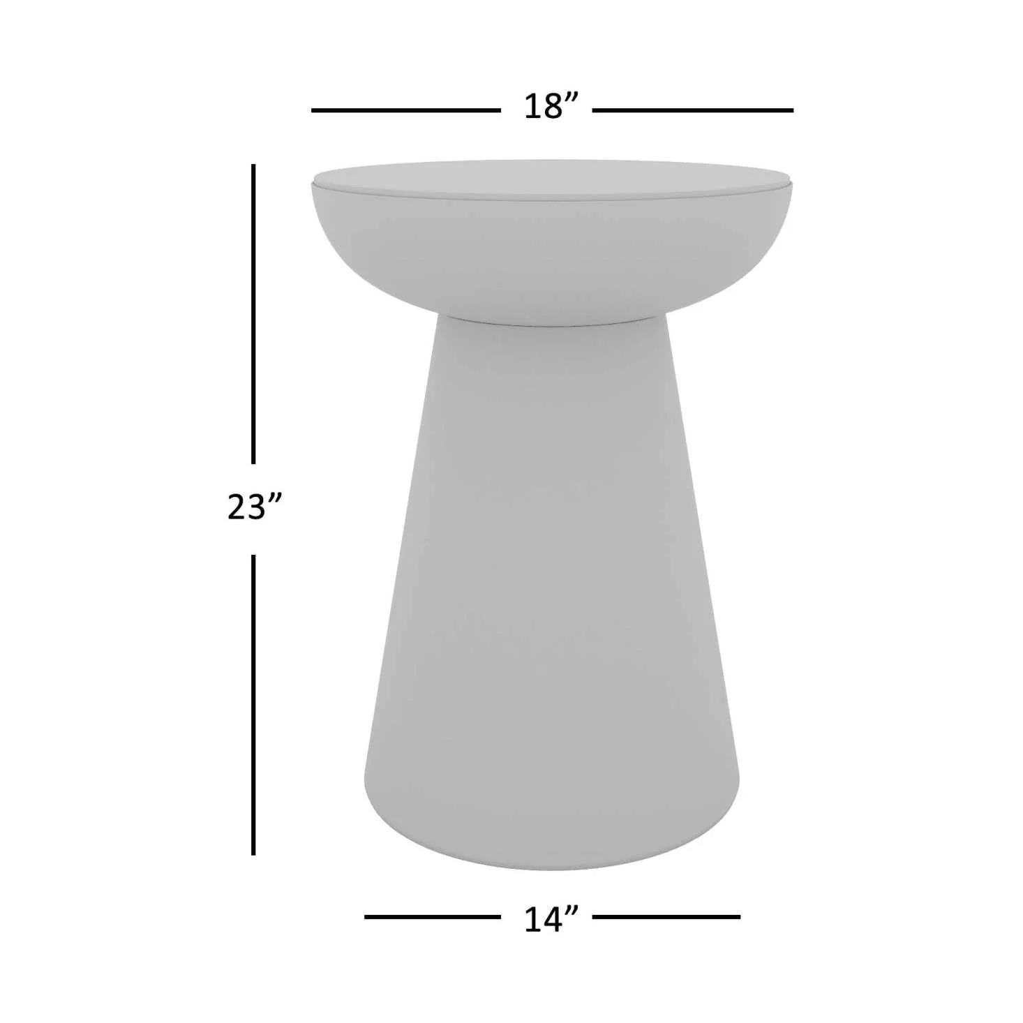 Circularity Pedestal End Table Tall - Image 7