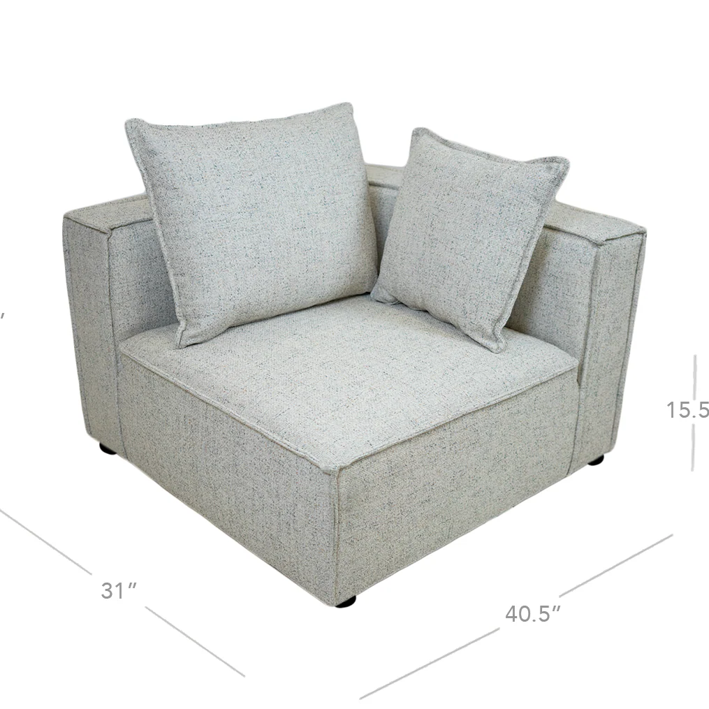 Phoebe 5 Piece Modular Set - Quartz - Image 12