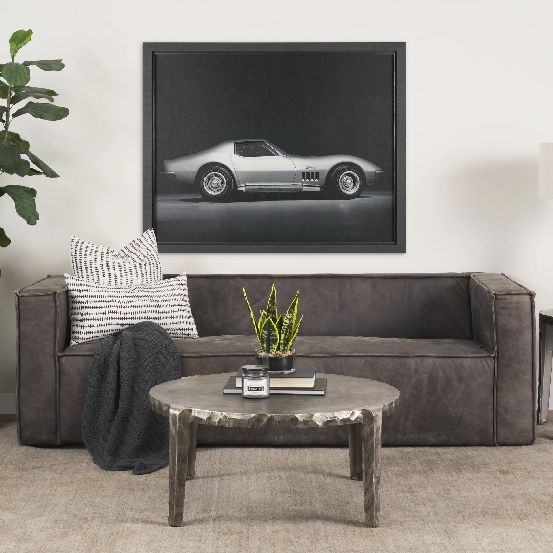 Corvette Stingray by Tal Paz-Fridman Framed Art Print under Glass - Image 8