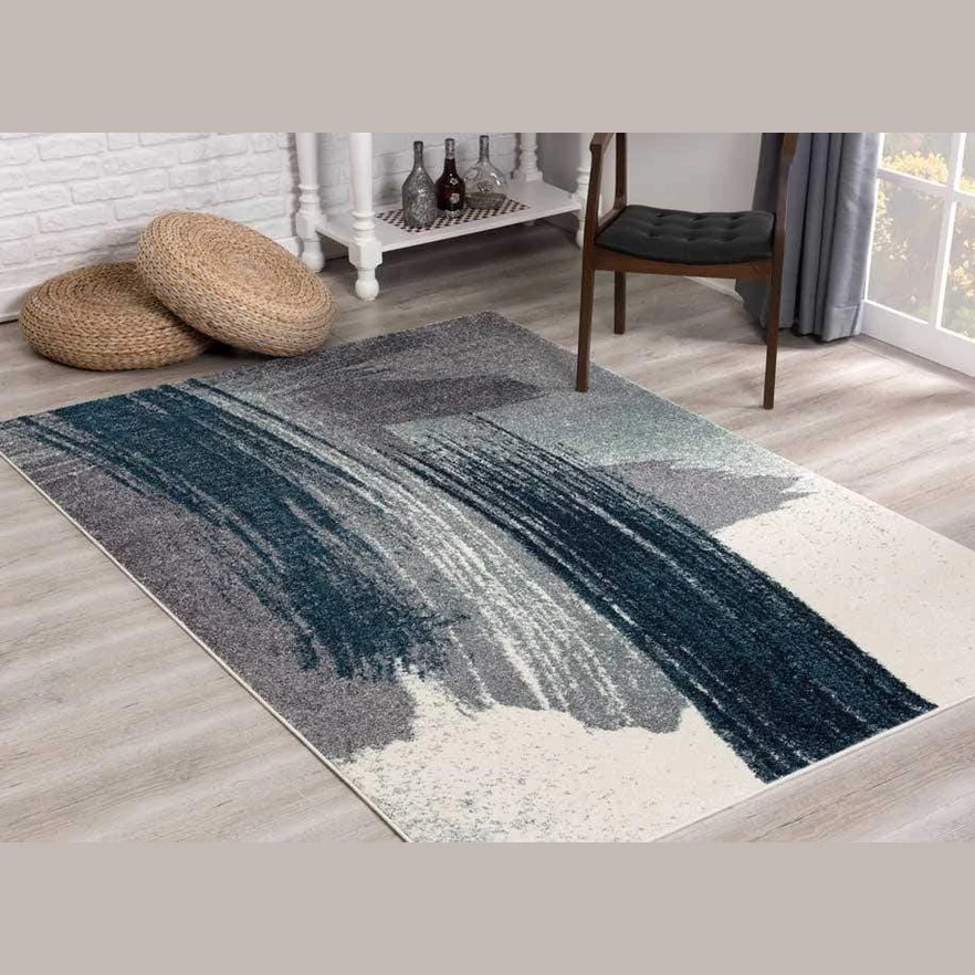 Courtney Rug - 204223 - White Blue - Image 2