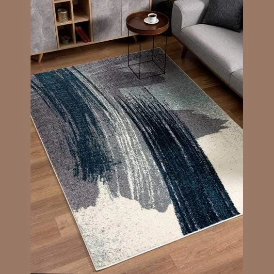 Courtney Rug - 204223 - White Blue - Image 3