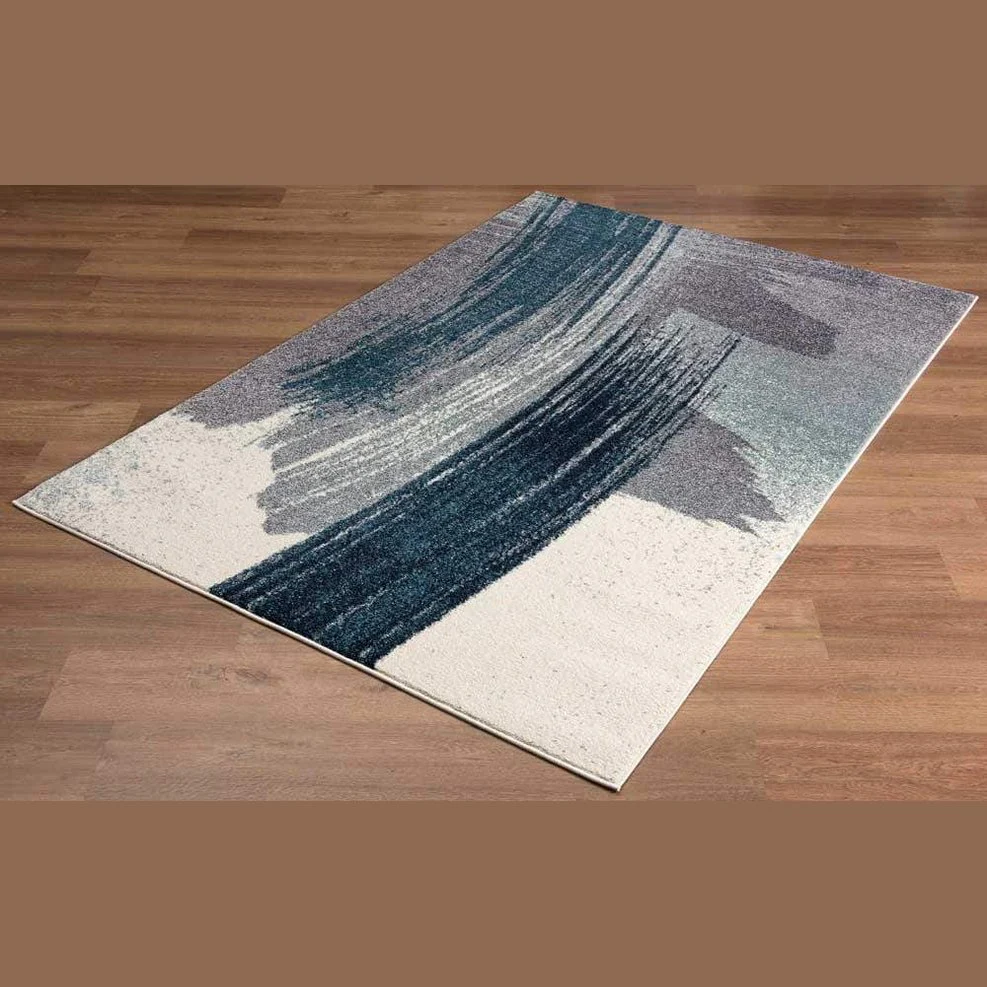 Courtney Rug - 204223 - White Blue - Image 4