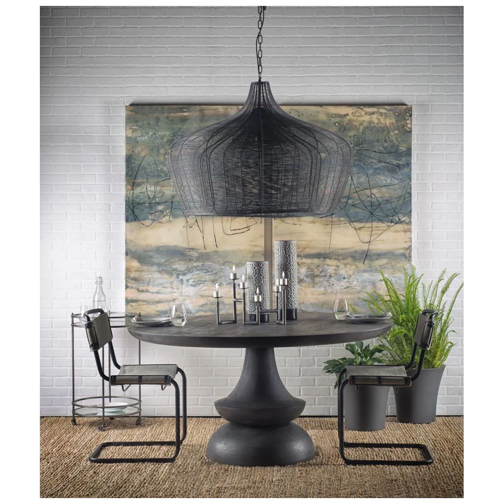 Crossman 60" Round Top & Pedestal Base Dining Table - Image 10