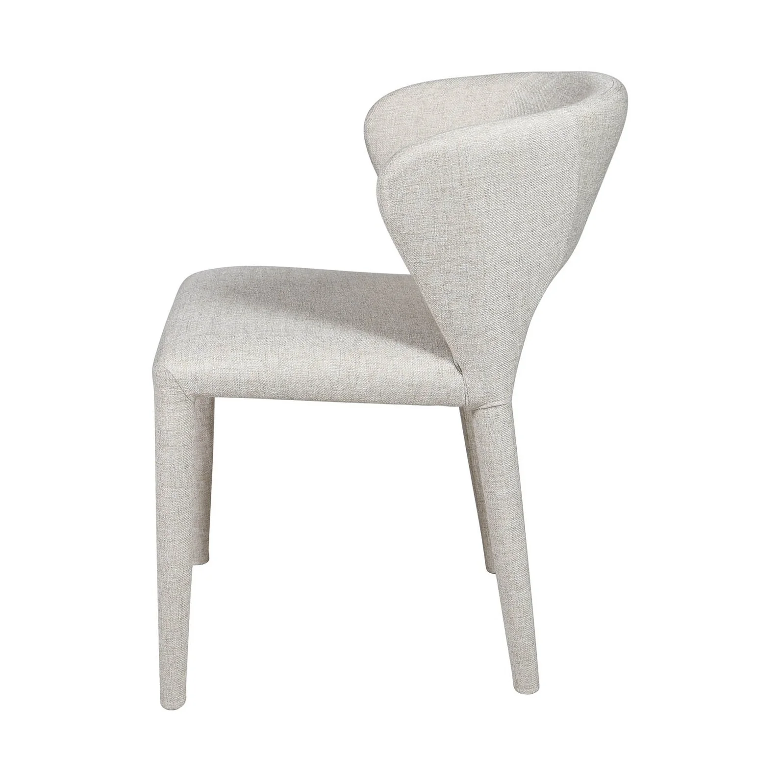 Dakota Dining Chair - Vanilla Tweed - Image 5