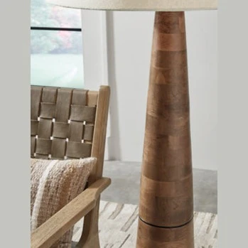 Danset Wood Floor Lamp - Image 4