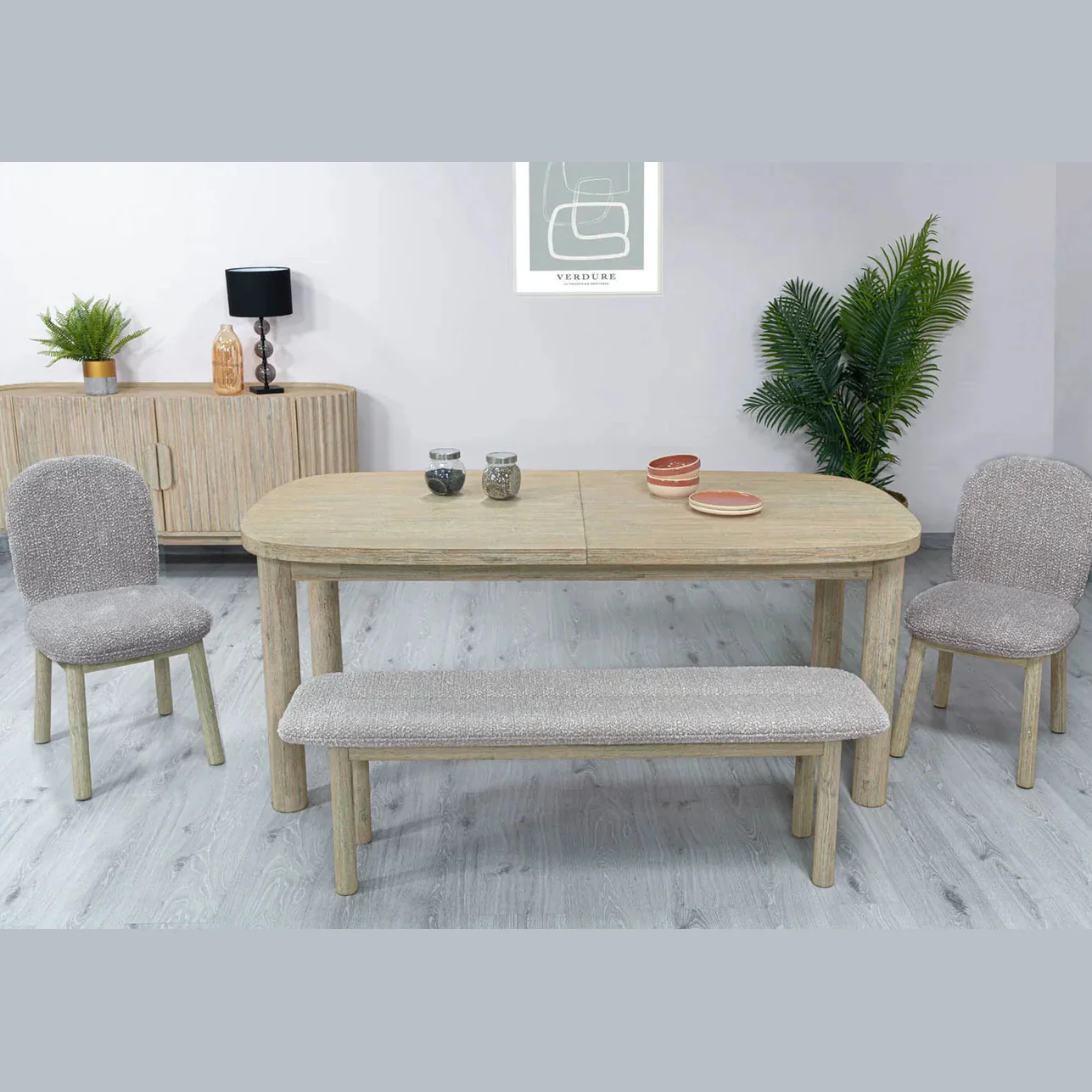 Delora Bench Oatmeal - Image 10