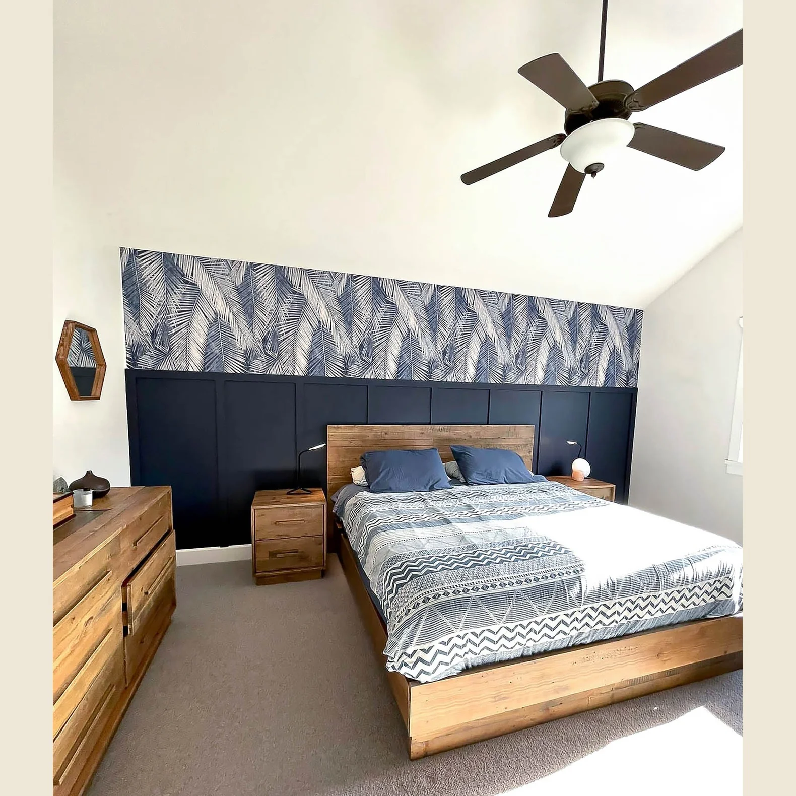 Dovian Queen Bed - Dark Driftwood - Image 8