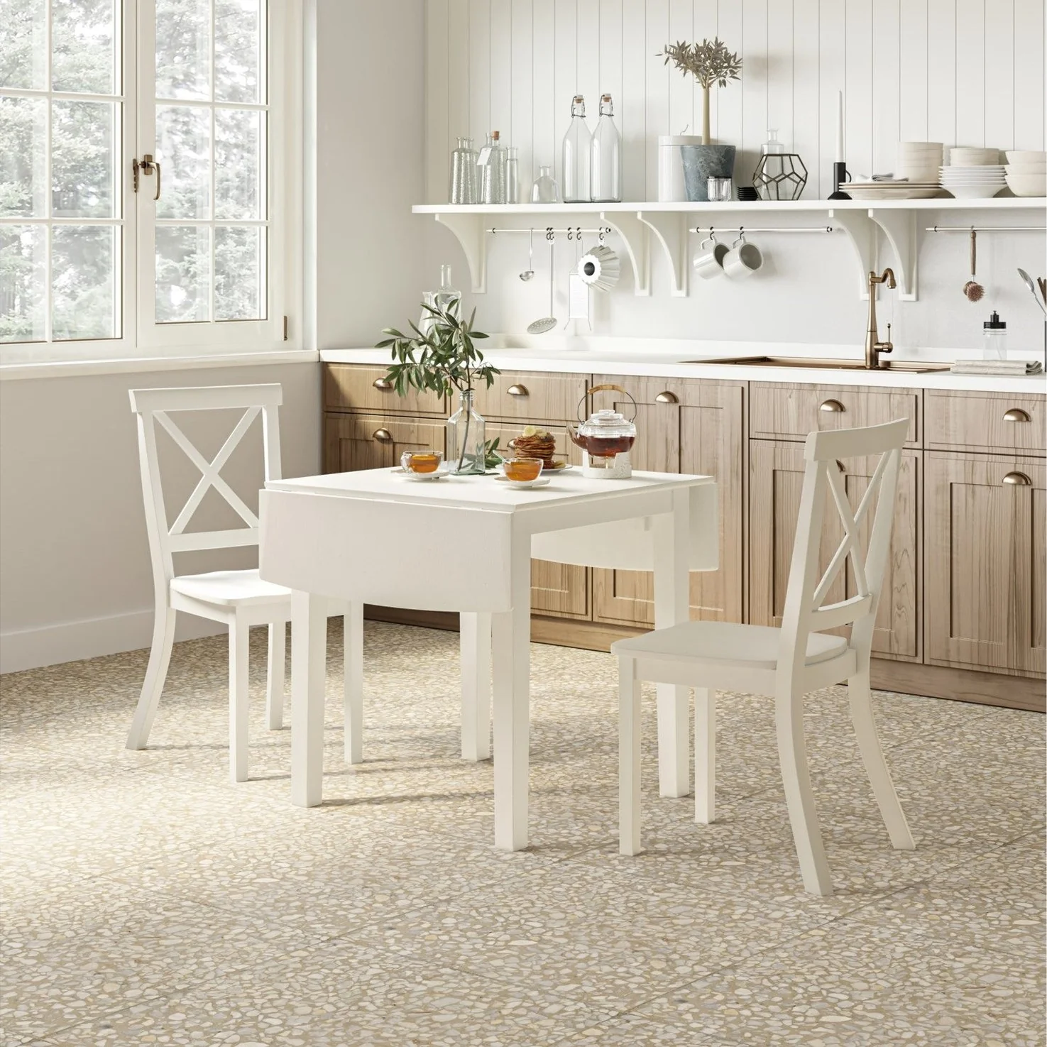 Eastern Tides Drop Leaf Dining Table - Image 13