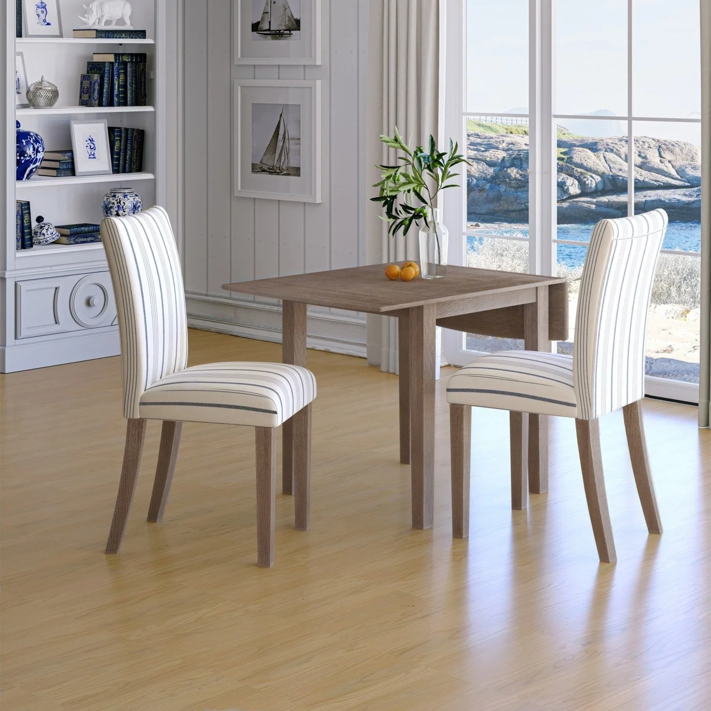 Eastern Tides Upholstered Dining Chair - Image 6