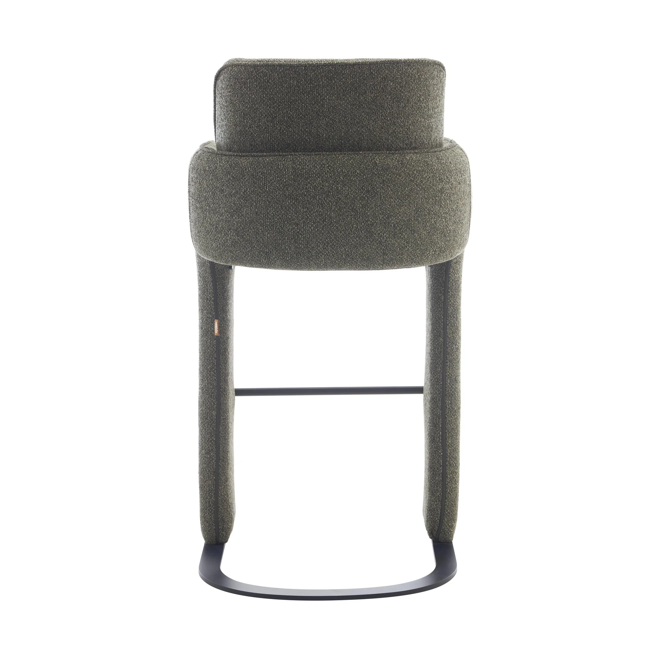Elina Green Upholstered Modern Bar Chair - Image 5