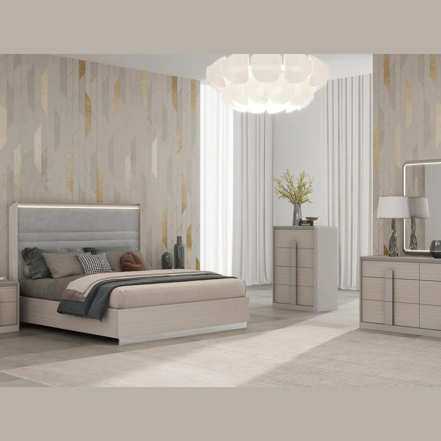 Elvira Two Drawer Nightstand - Image 3