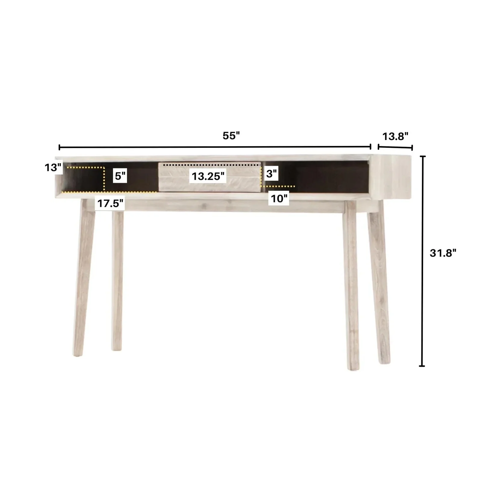 Elvyn Console Table - Image 3