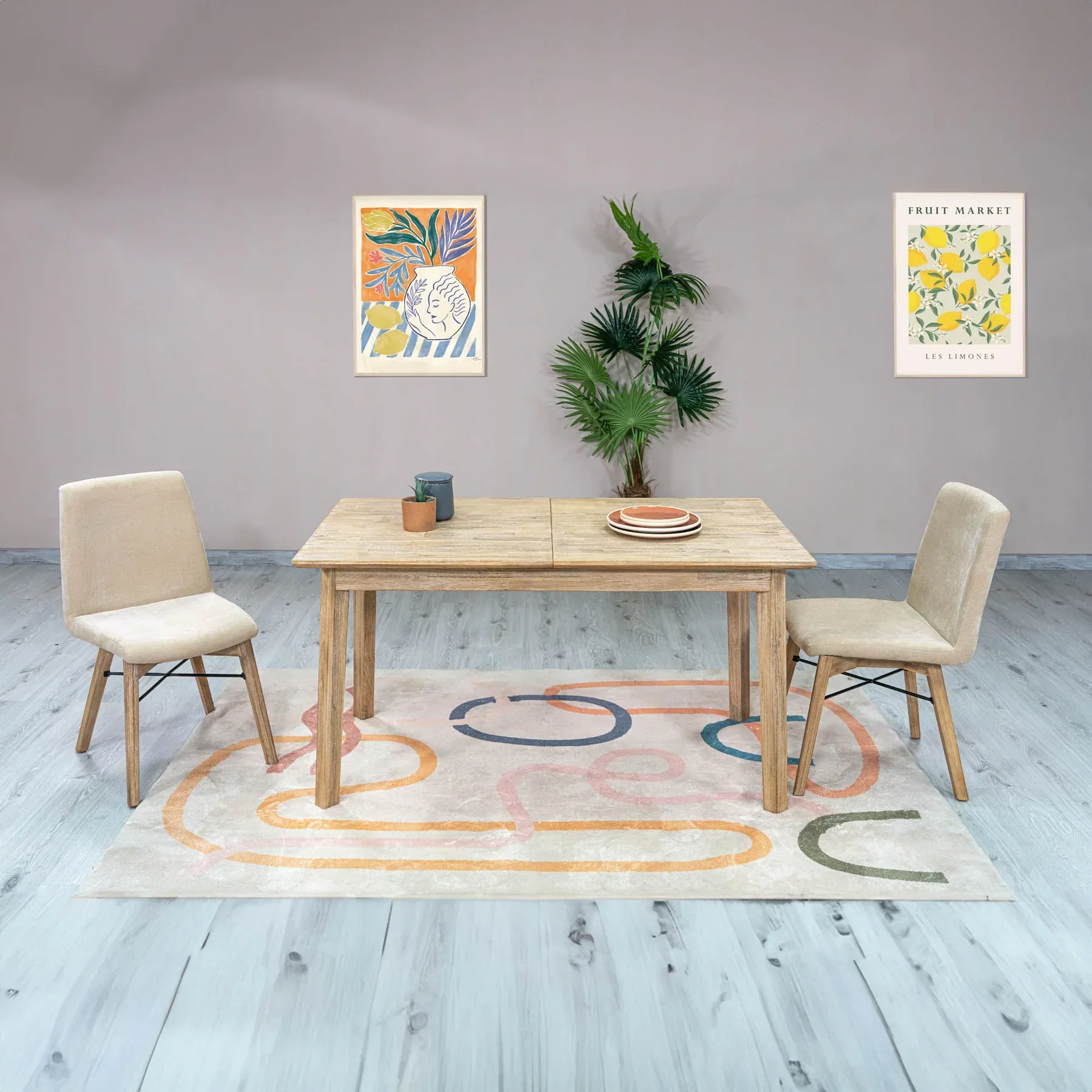 Elvyn Extension Dining Table - Image 4