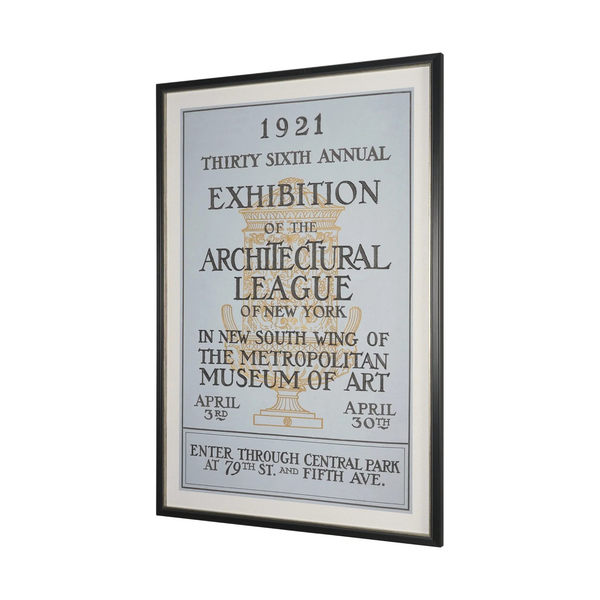 Ephemera Architecture Text Frame Artwork - Image 2