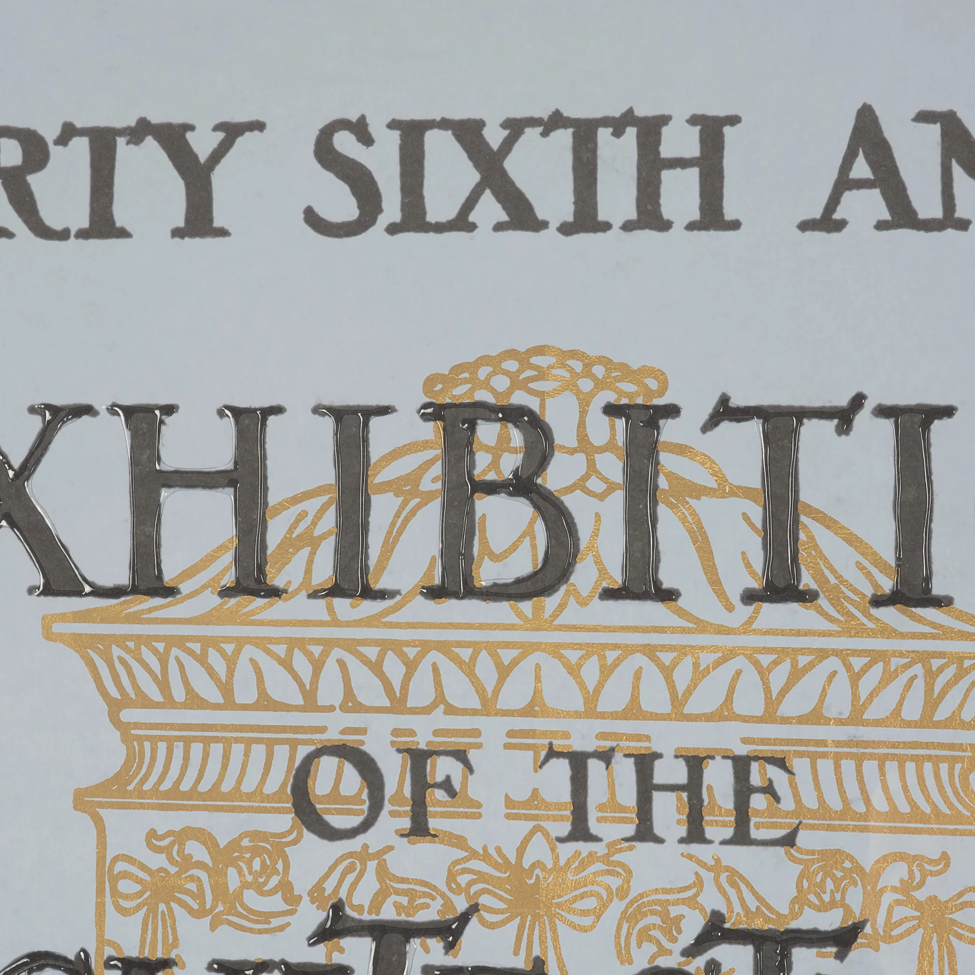 Ephemera Architecture Text Frame Artwork - Image 7