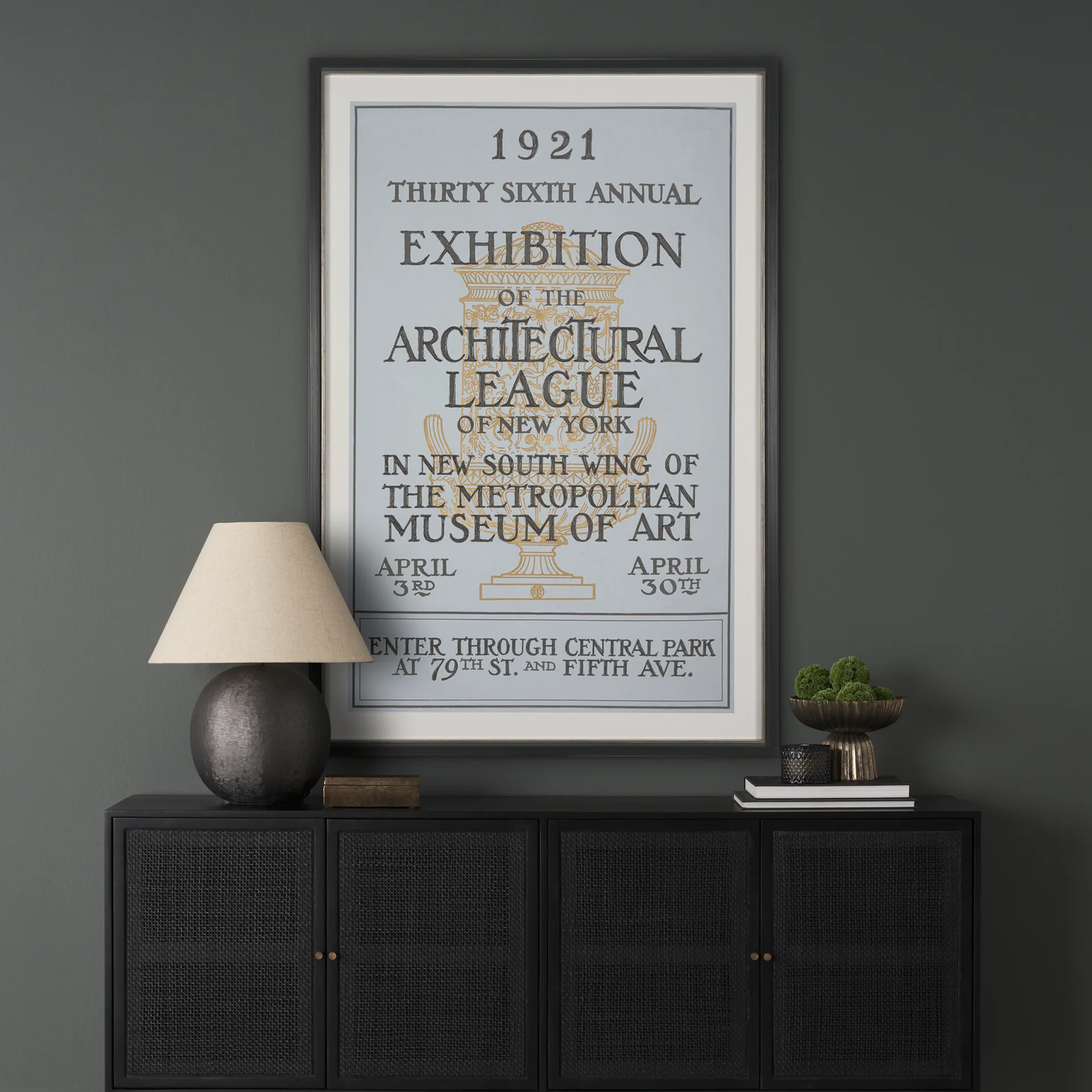 Ephemera Architecture Text Frame Artwork - Image 8
